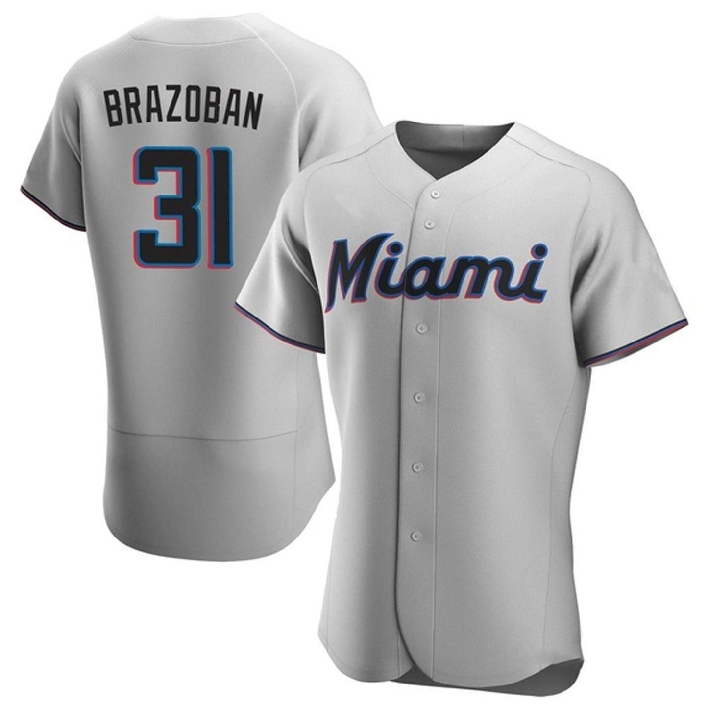 Huascar Brazoban Miami Marlins 31 Jersey