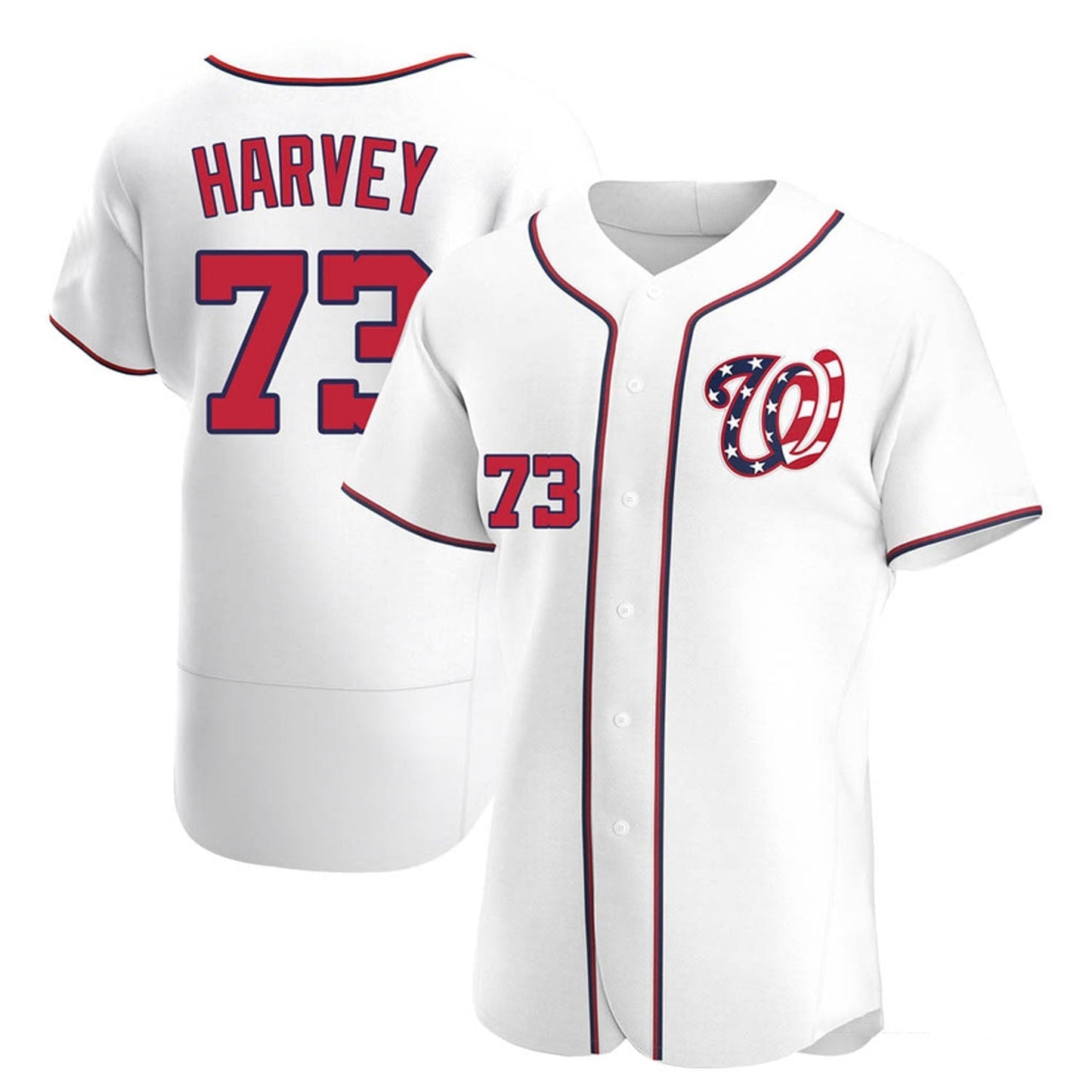 Hunter Harvey Washington Nationals 73 Jersey