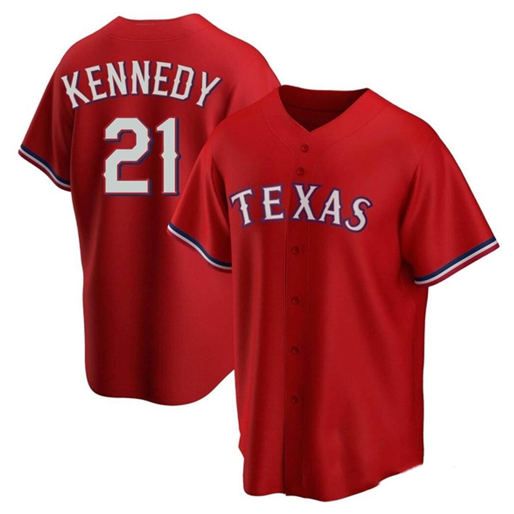 Ian Kennedy Texas Ranger 21 Jersey