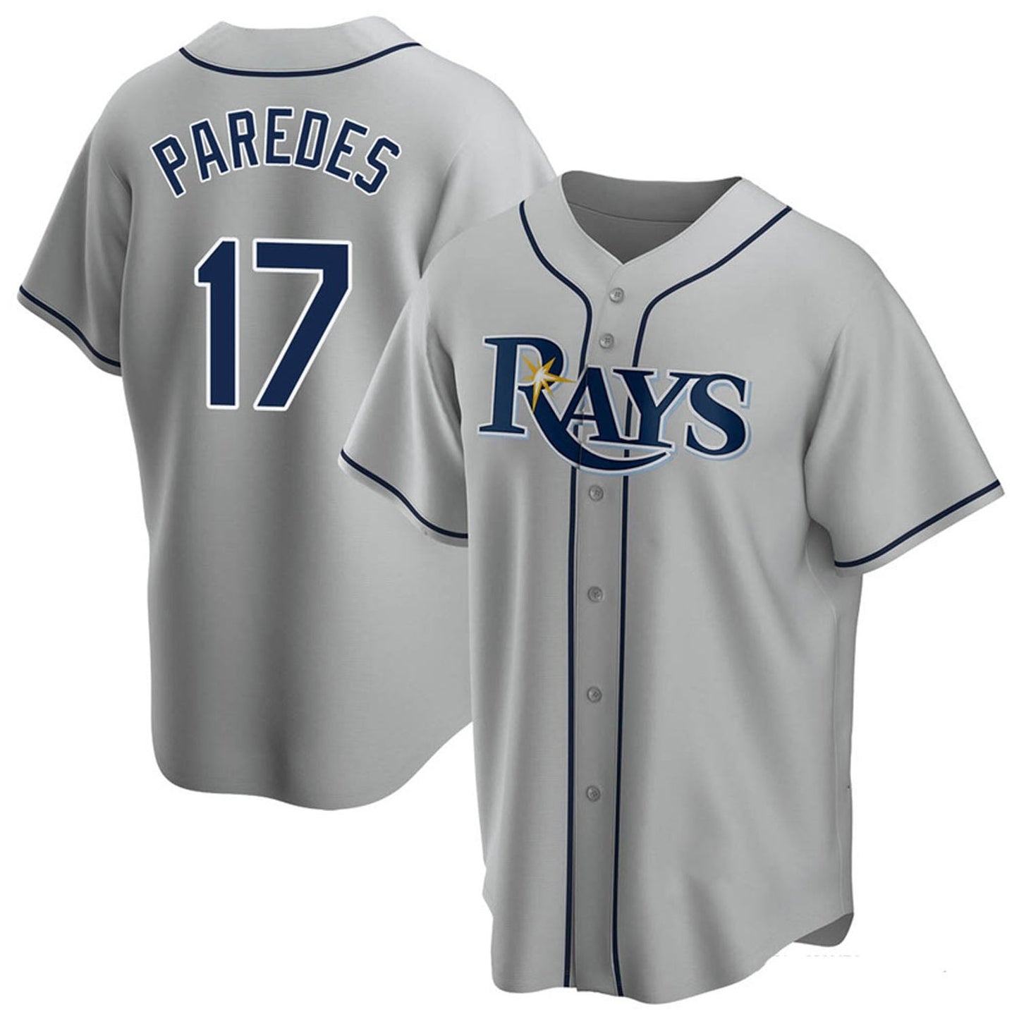 Isaac Paredes Tampa Bay Rays 17 Jersey