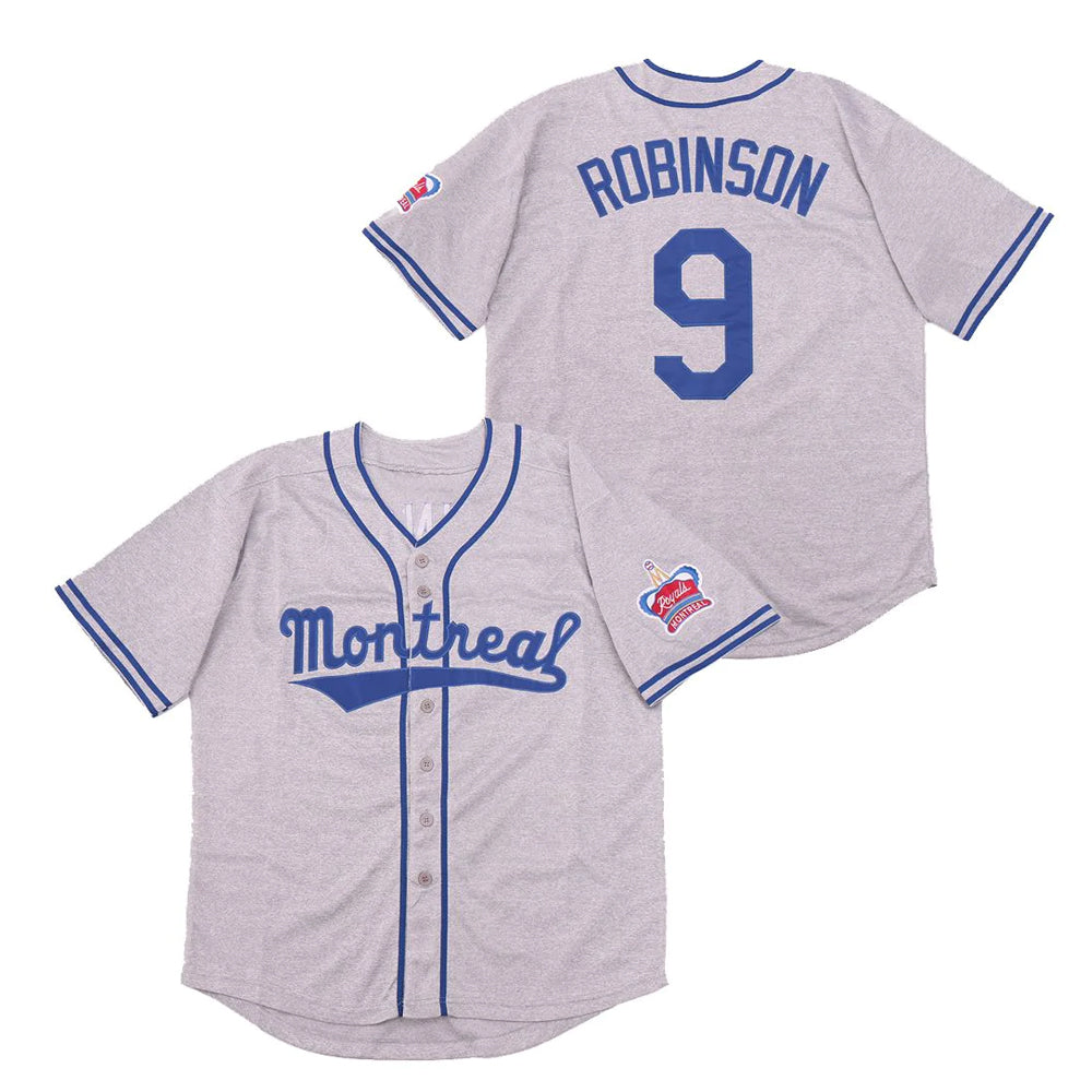 Jackie Robinson Montreal Royals 9 Jersey