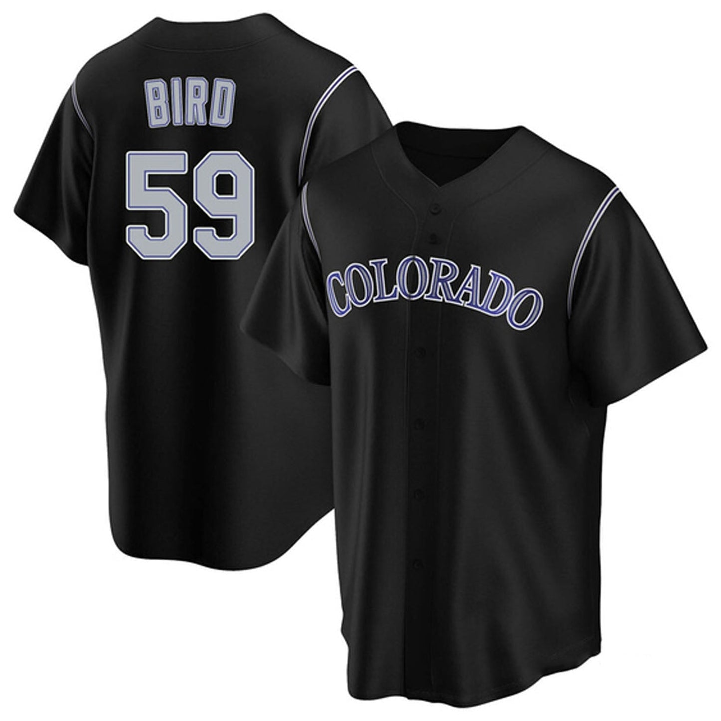 Jake Bird Colorado Rockies 59 Jersey
