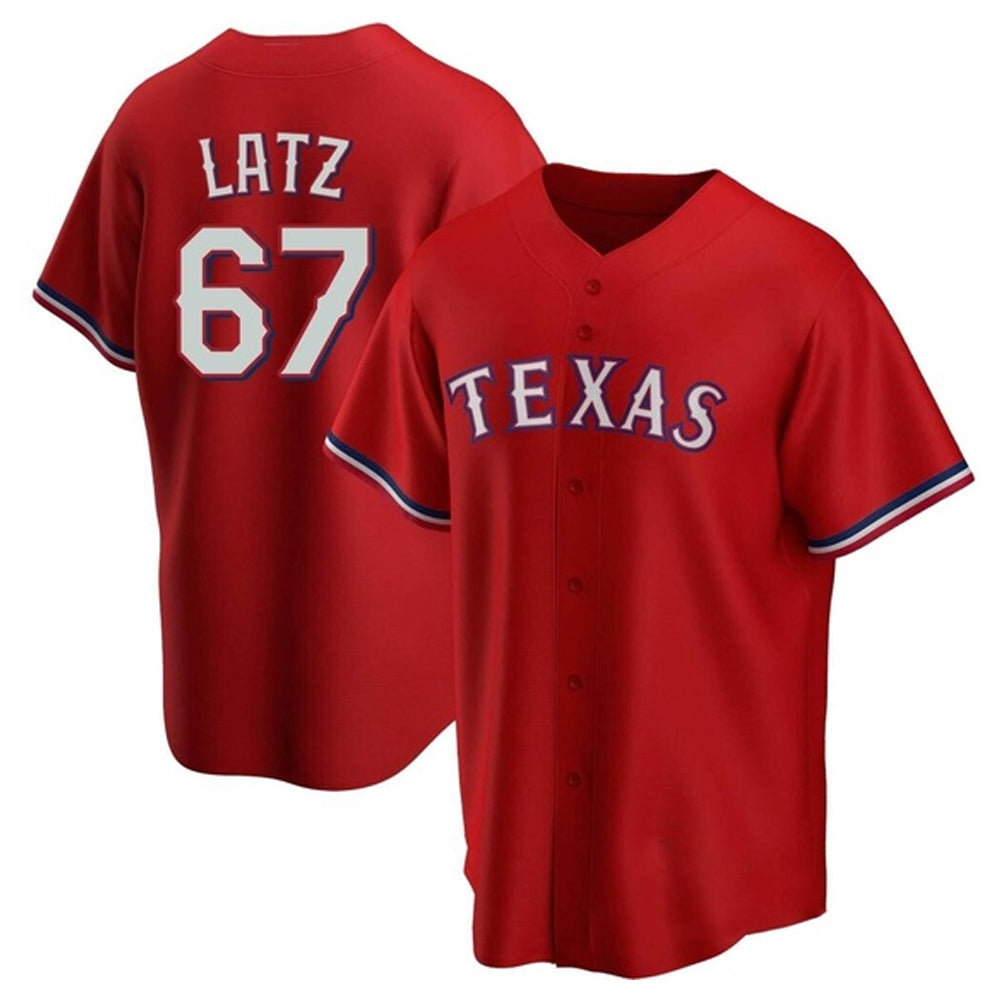 Jake Latz Texas Ranger 67 Jersey