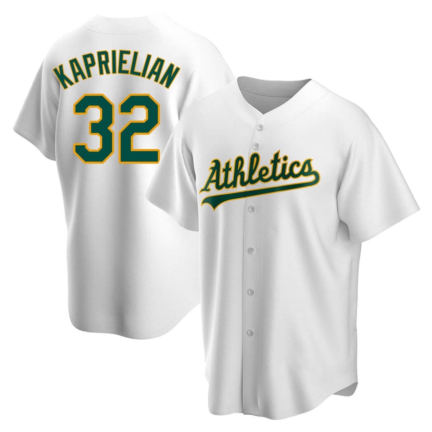 James Kaprielian Oakland Athletics 32 Jersey