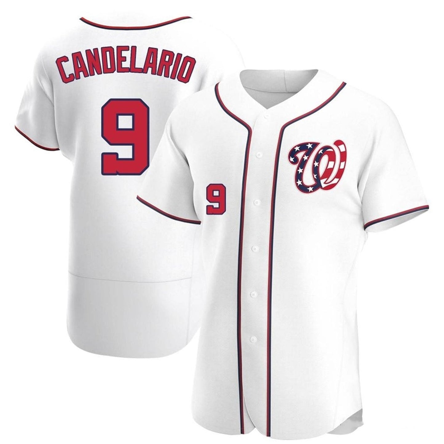 Jeimer Candelario Washington Nationals 9 Jersey