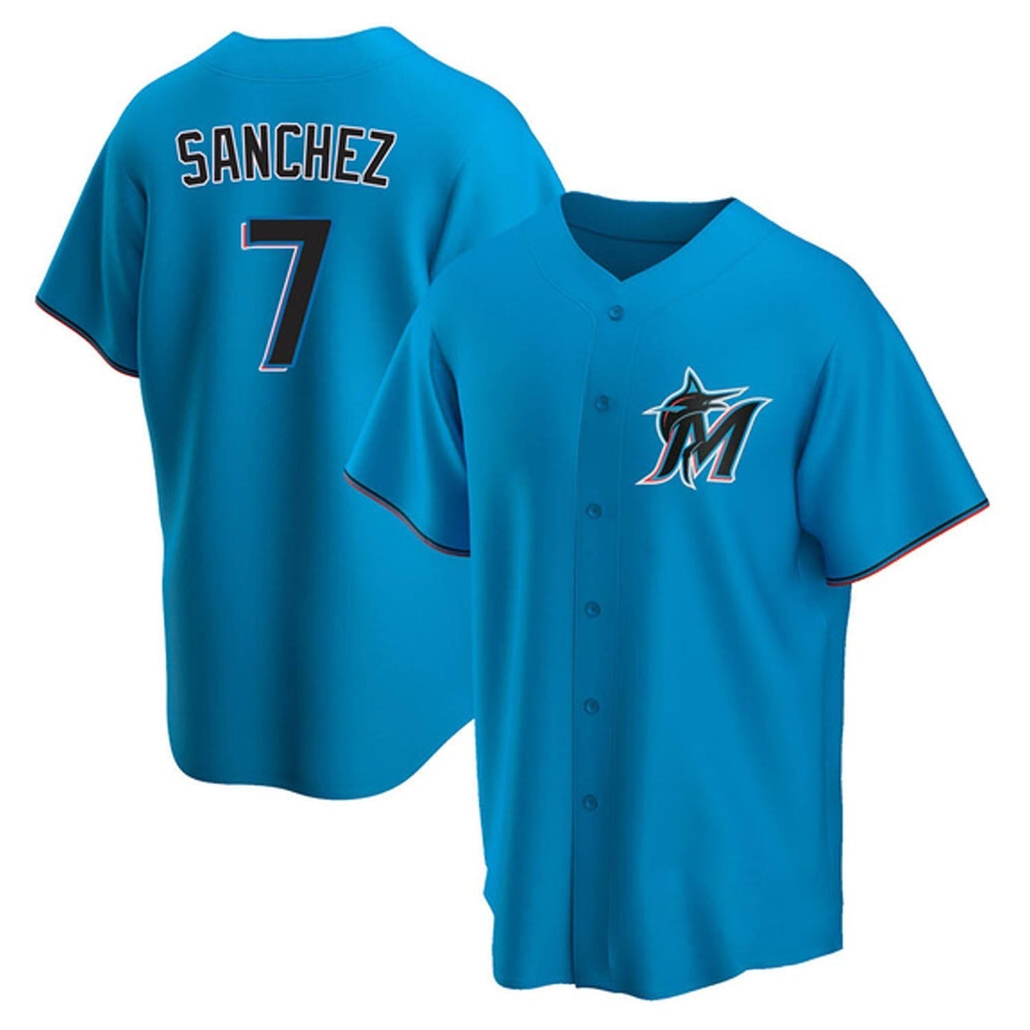 Jesus Sanchez Miami Marlins 7 Jersey