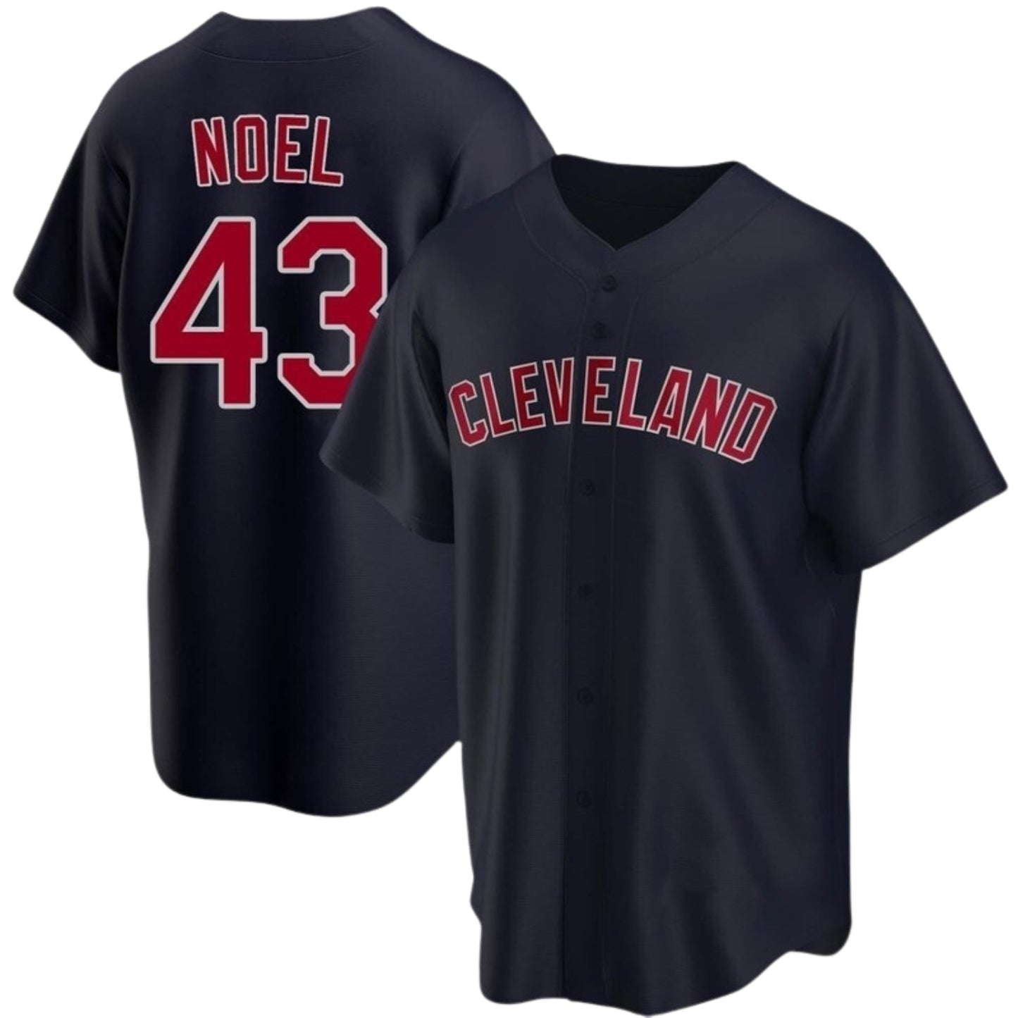 Jhonkensy Noel Cleveland Guardians 43 Jersey