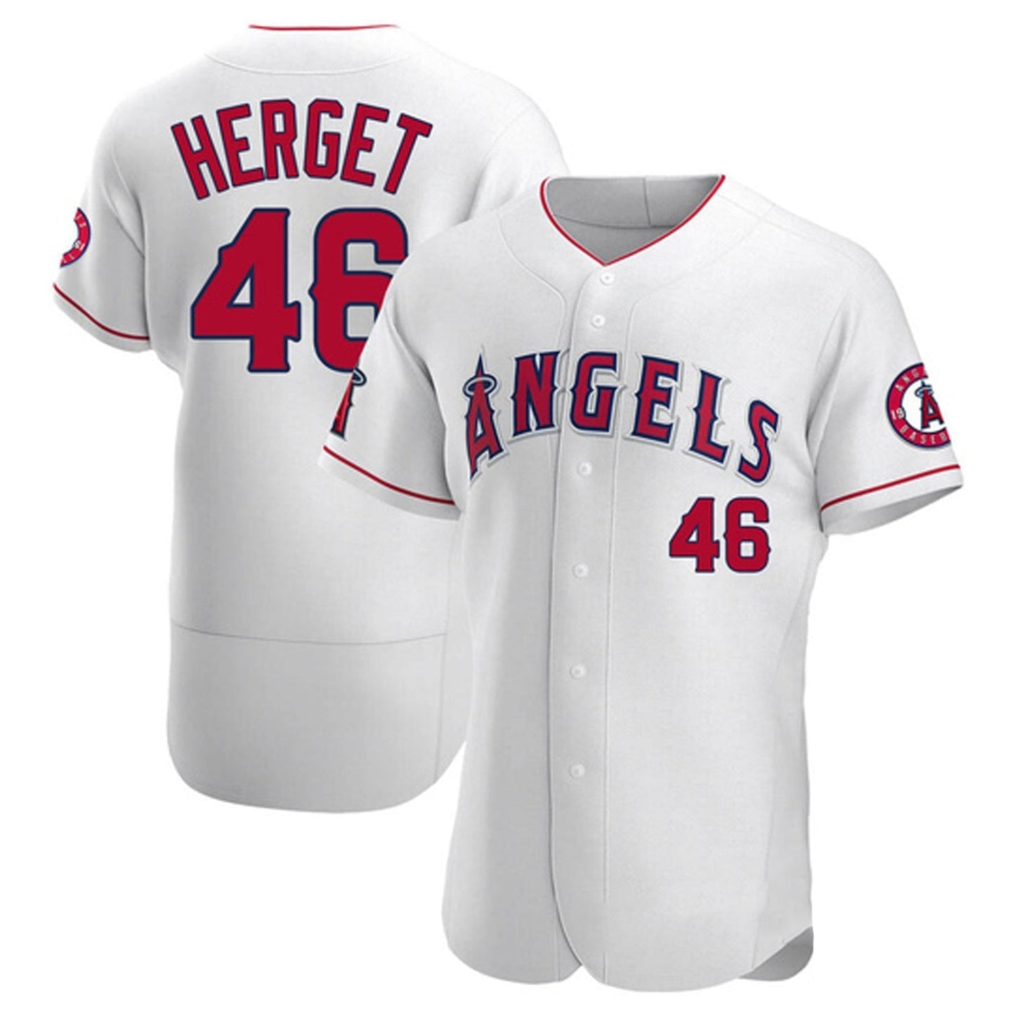 Jimmy Herget Los Angeles Angels 46 Jersey