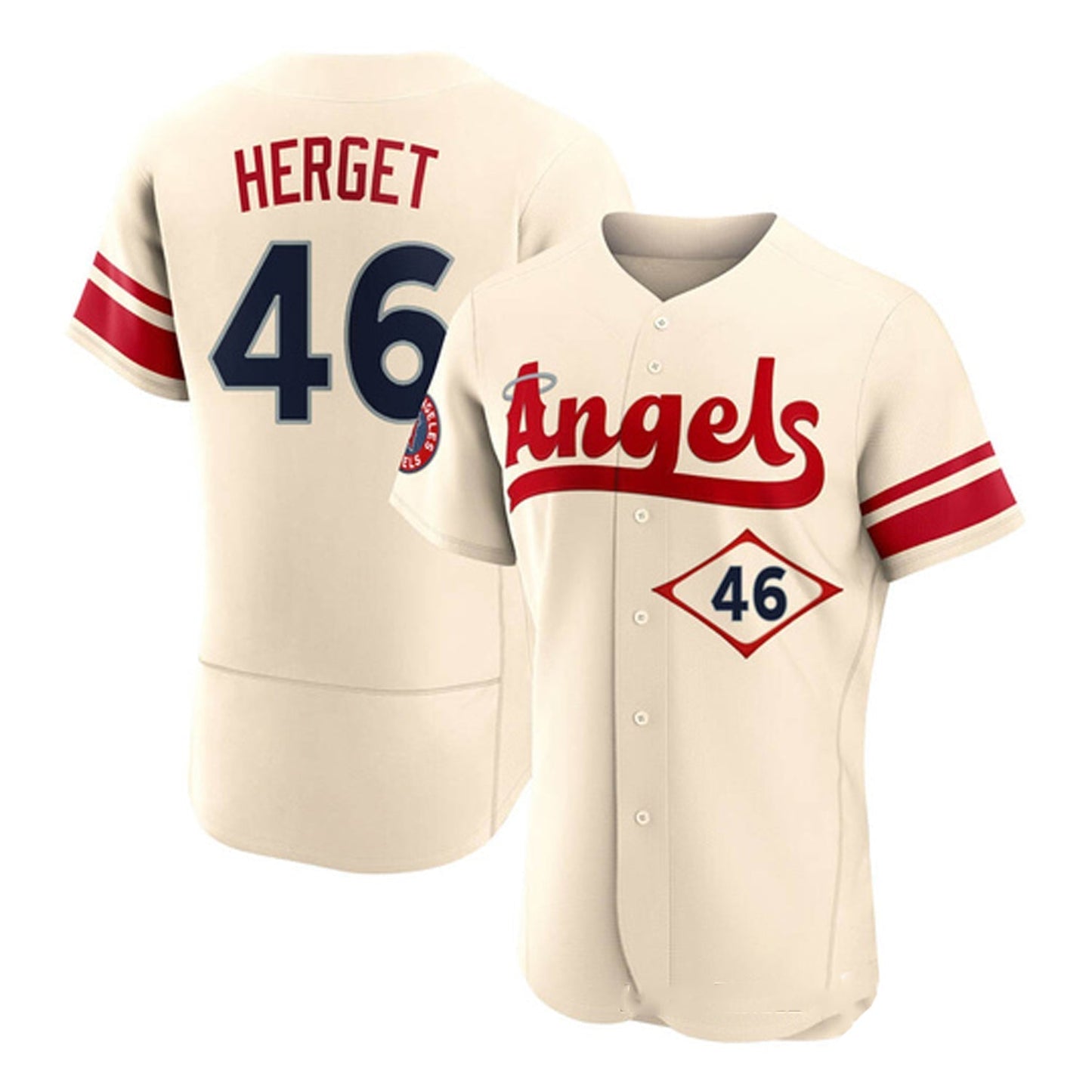 Jimmy Herget Los Angeles Angels 46 Jersey