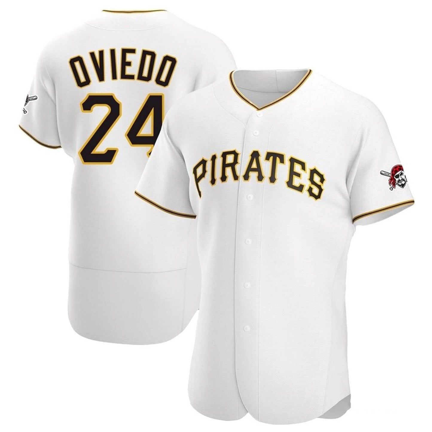 Johan Oviedo Pittsburgh Pirates 24 Jersey