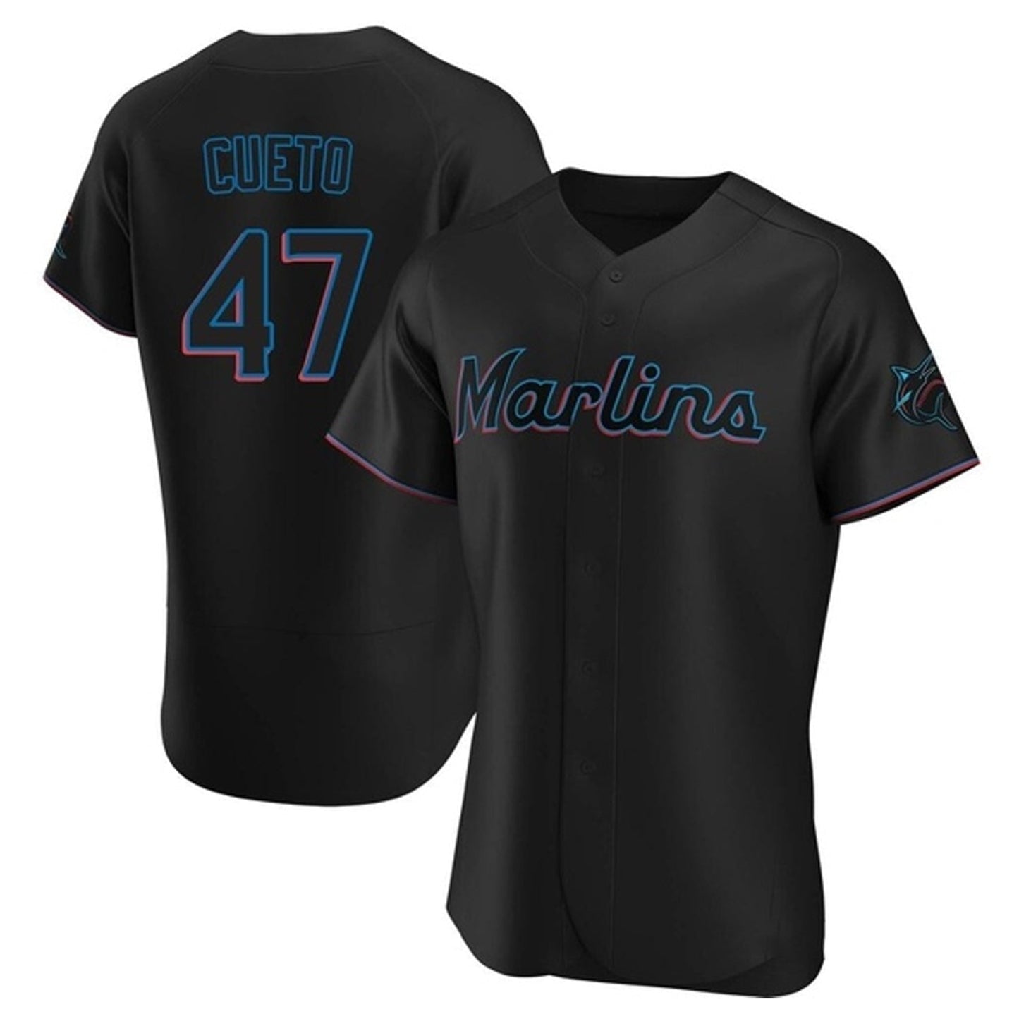 Johnny Cueto Miami Marlins 47 Jersey