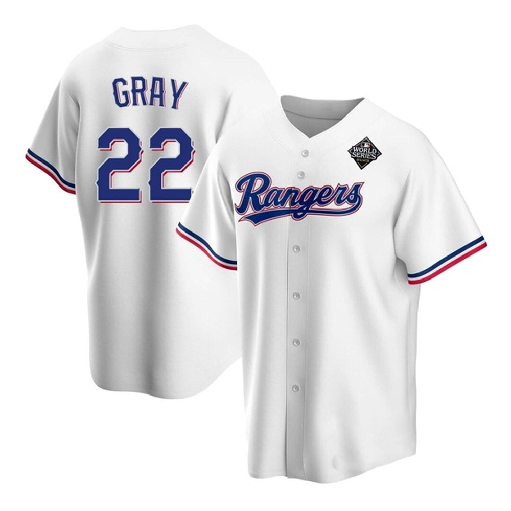 Jon Gray Texas Ranger 22 Jersey