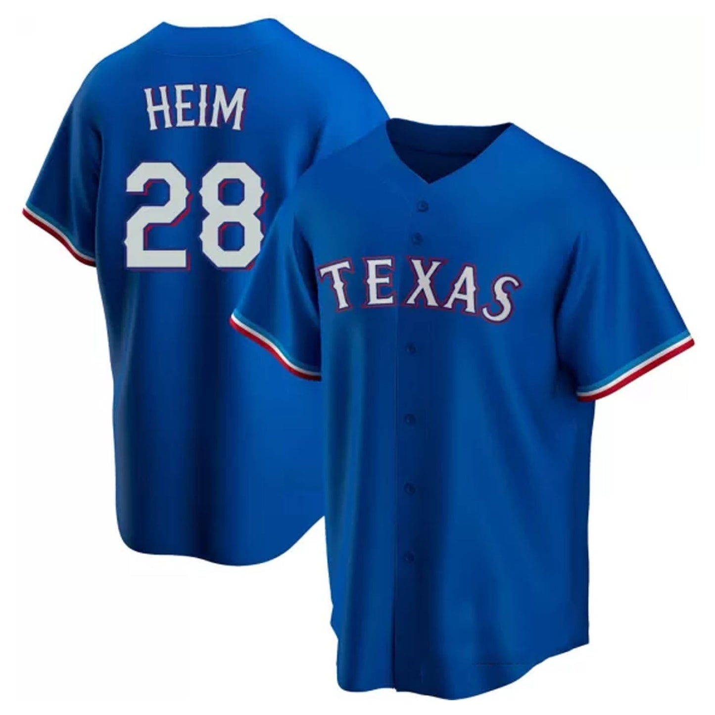 Jonah Heim Texas Rangers 28 Jersey