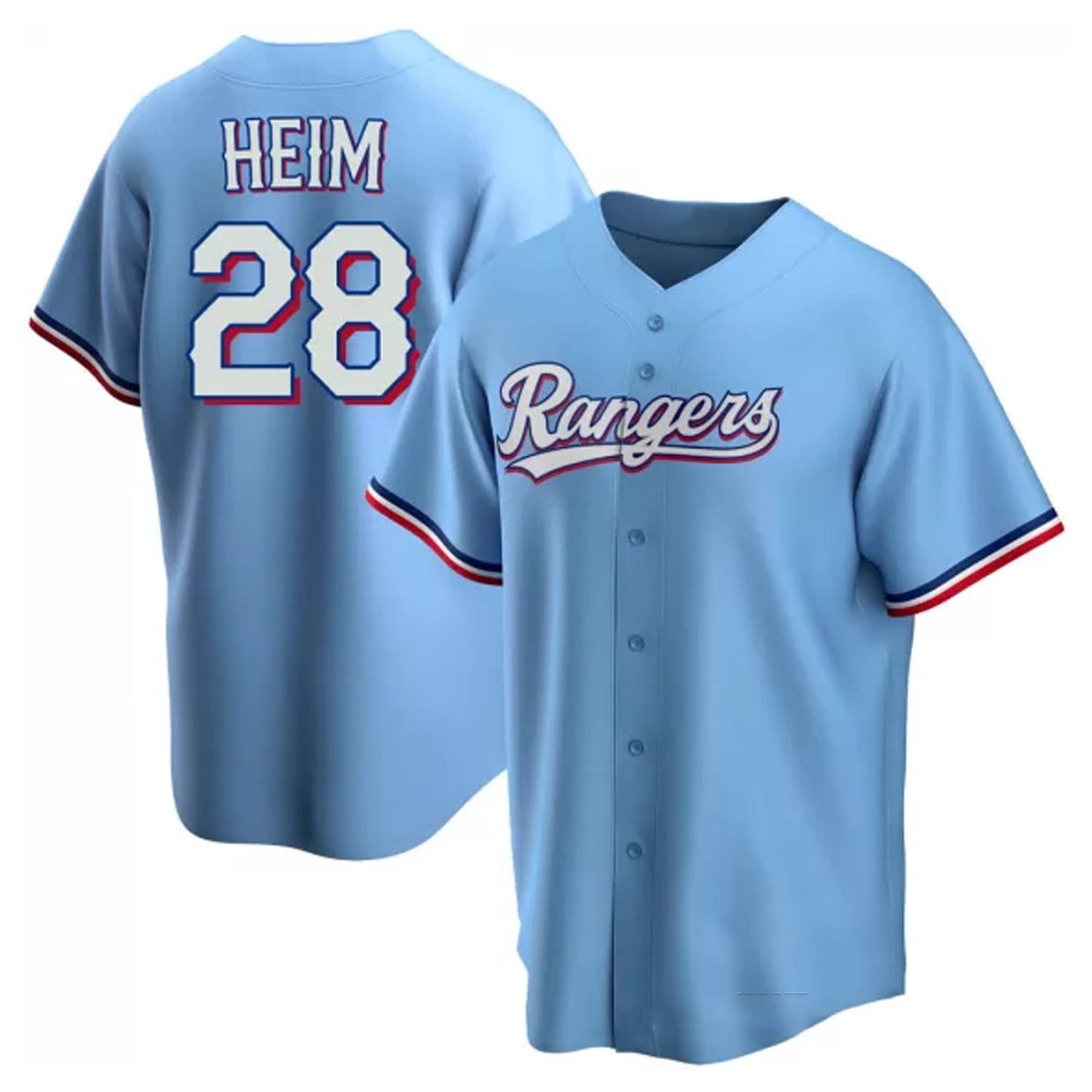 Jonah Heim Texas Rangers 28 Jersey