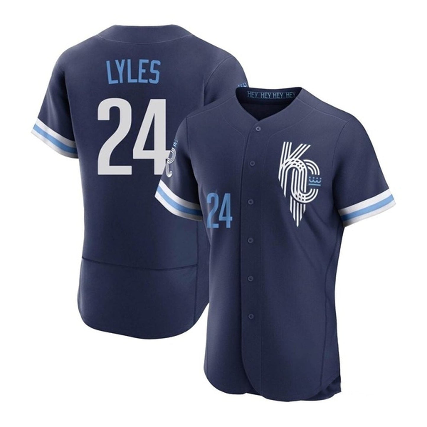 Jordan Lyles Kansas City Royals 24 Jersey