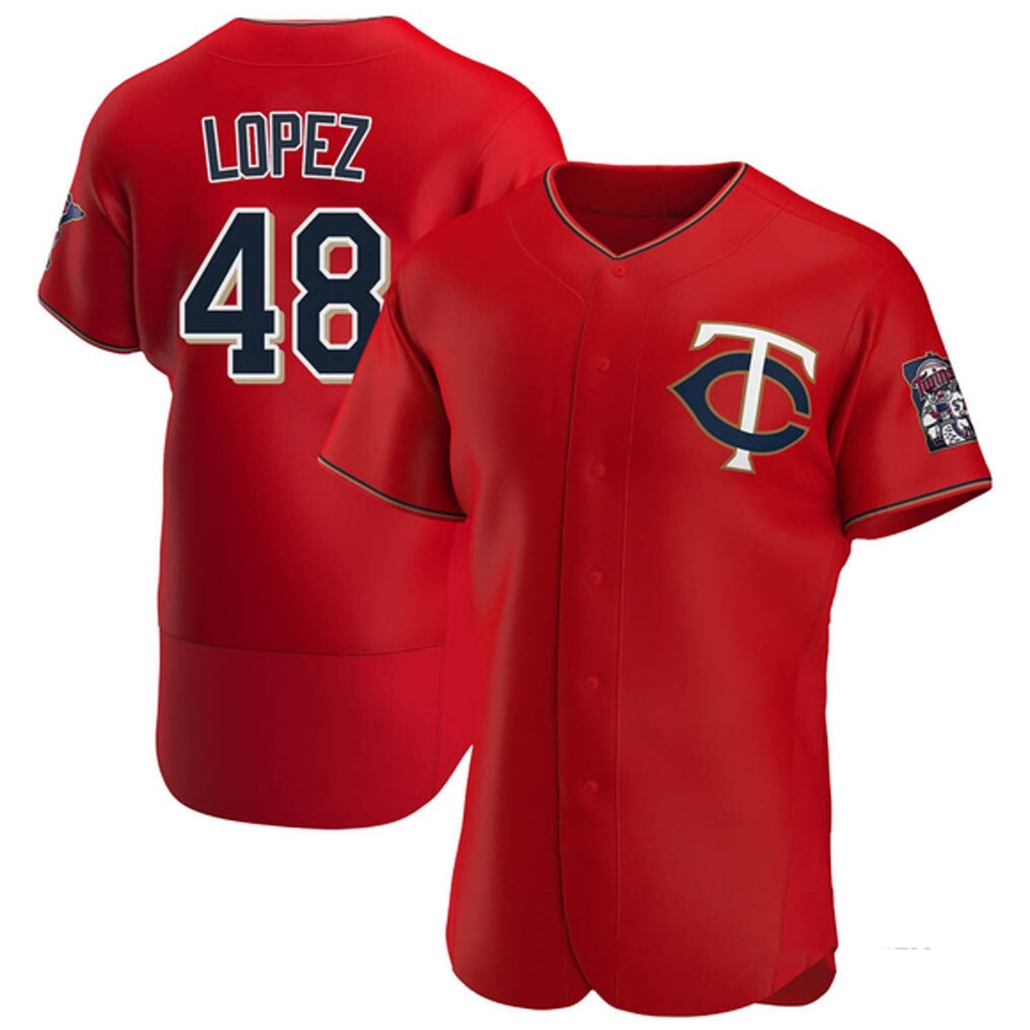 Jorge Lopez Minnesota Twins 48 Jersey