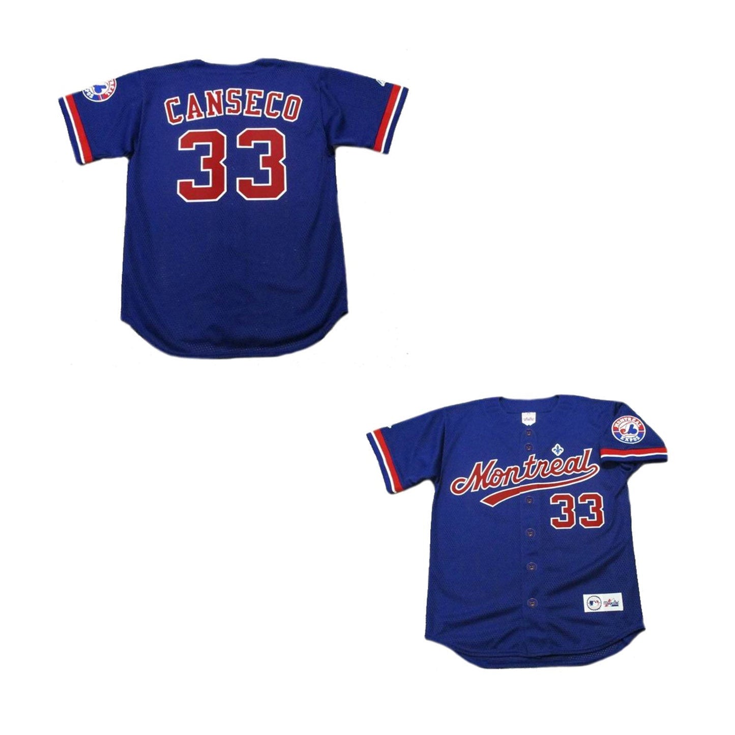 Jose Canseco Montreal Expos 33 Jersey