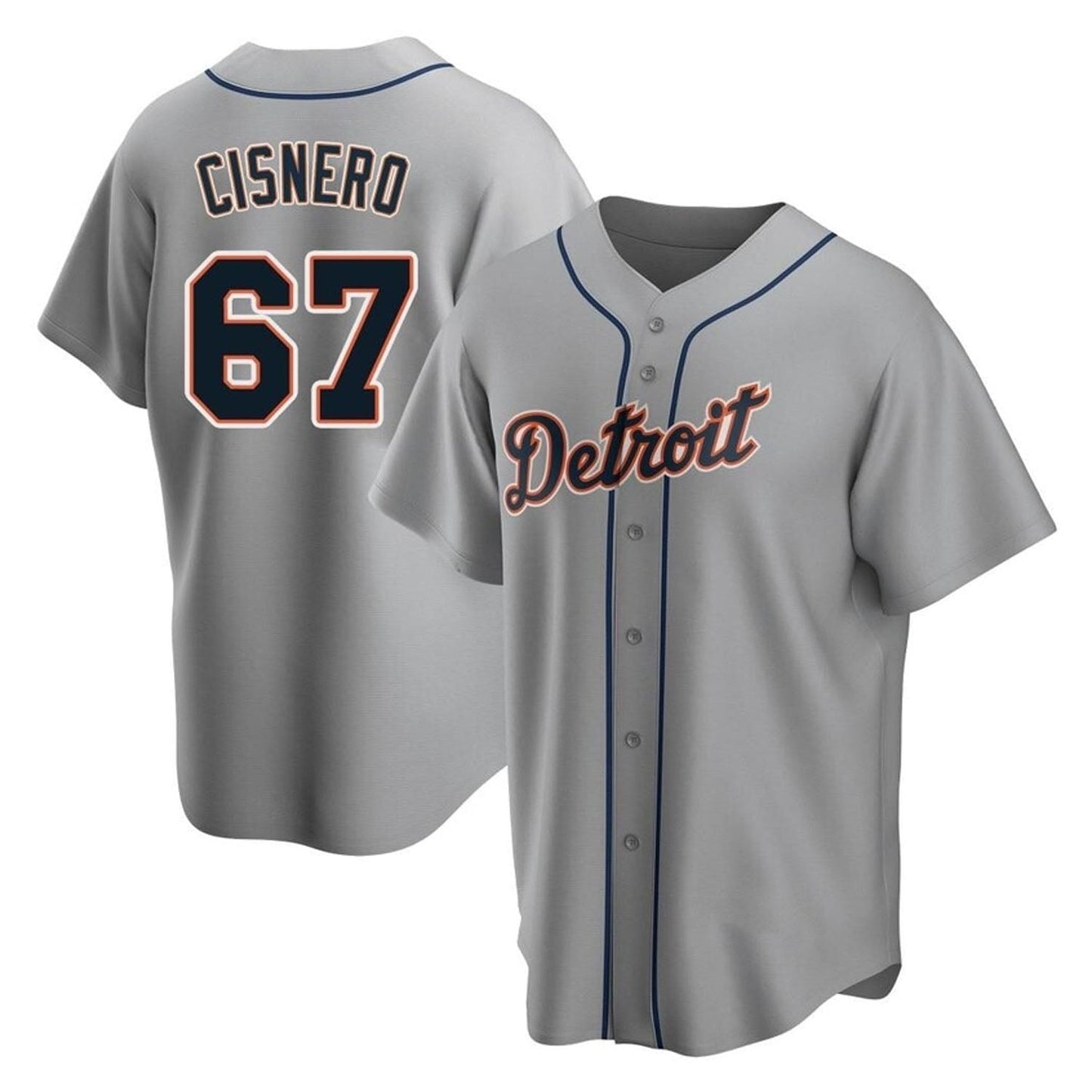 José Cisnero Detroit Tigers 67 Jersey