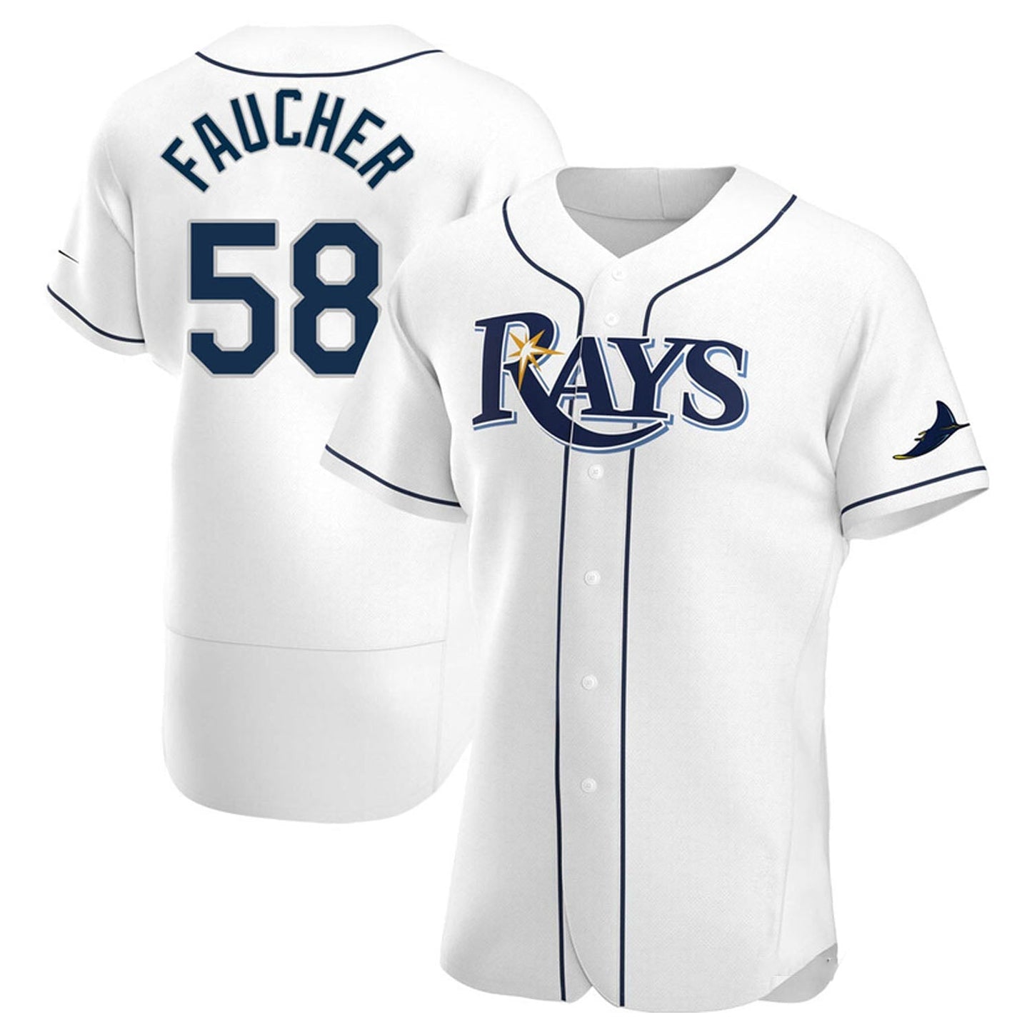 Josh Fleming Tampa Bay Rays 19 Jersey