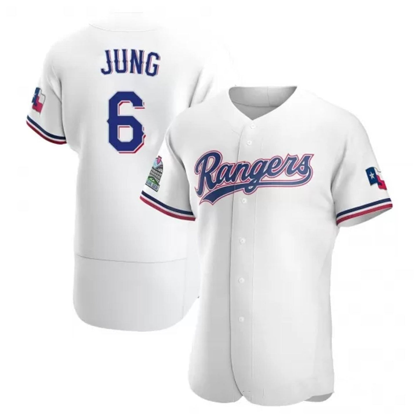 Josh Jung Texas Rangers 6 Jersey