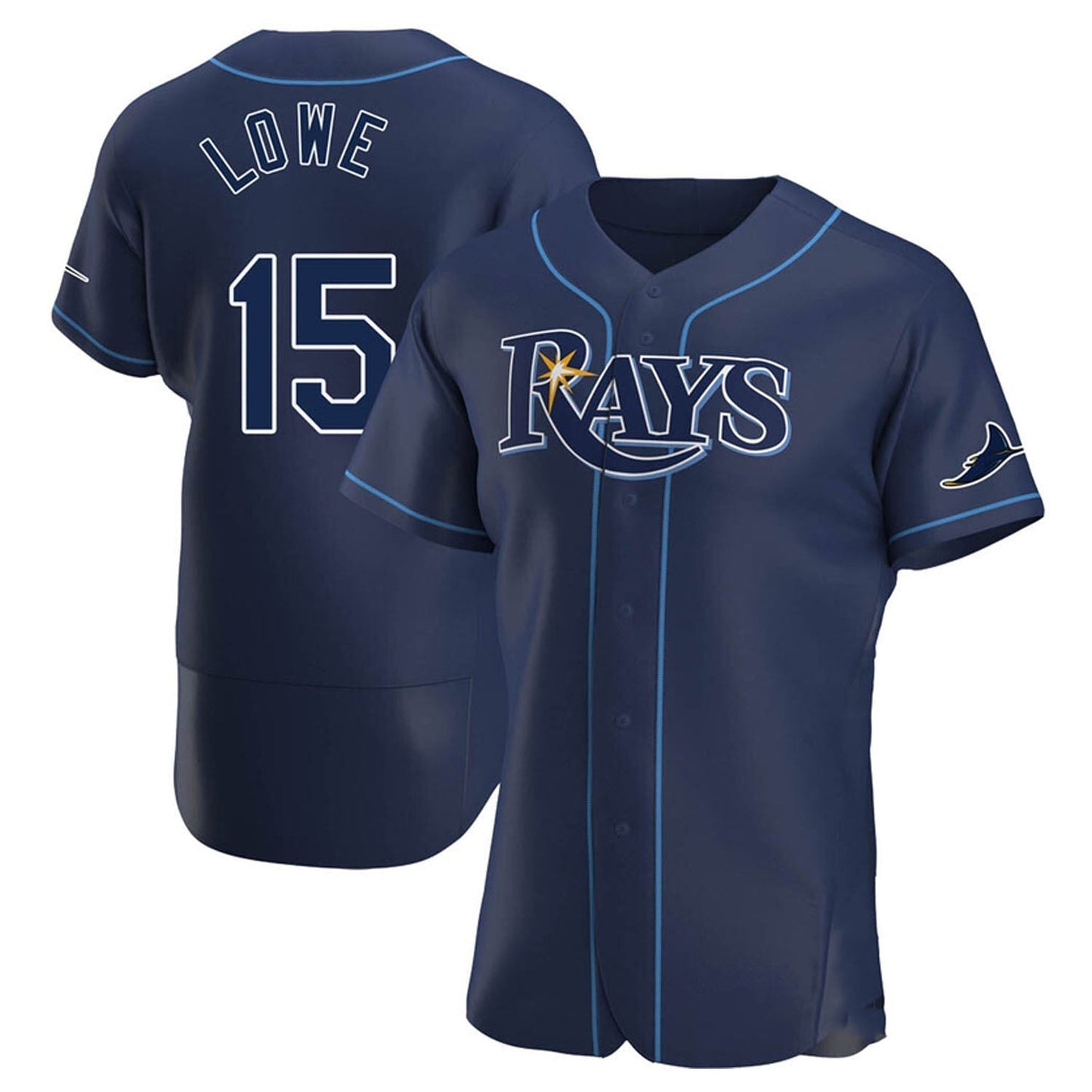 Josh Lowe Tampa Bay Rays 15 Jersey