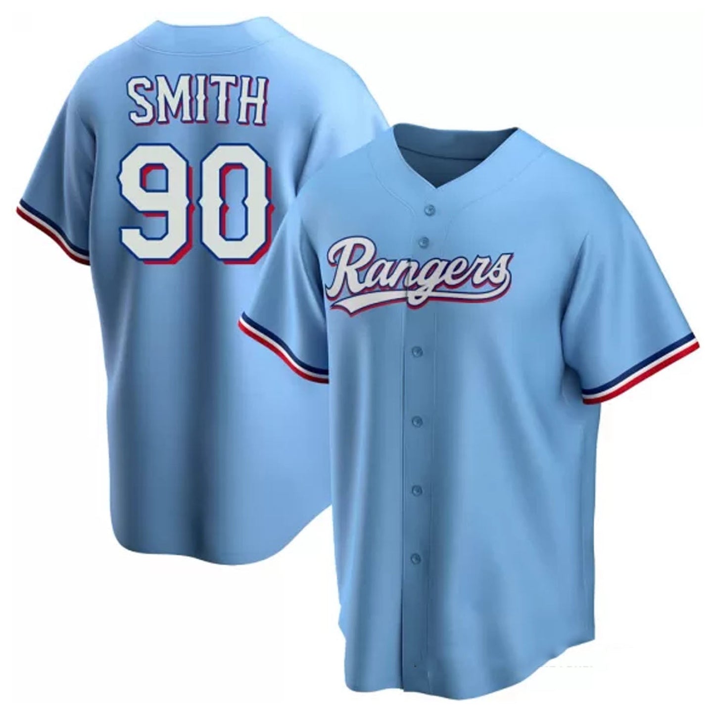 Josh Smith Texas Rangers 90 Jersey