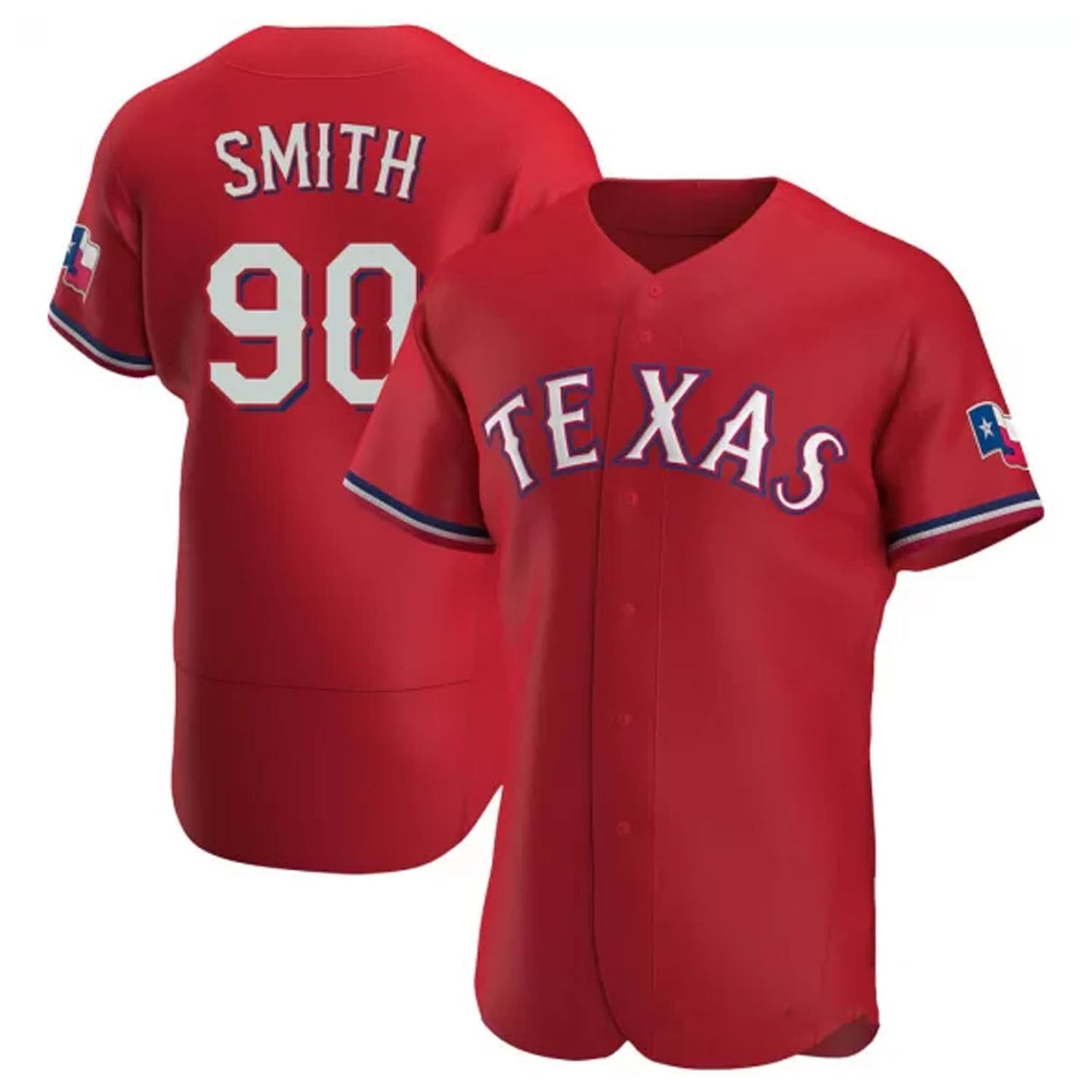 Josh Smith Texas Rangers 90 Jersey