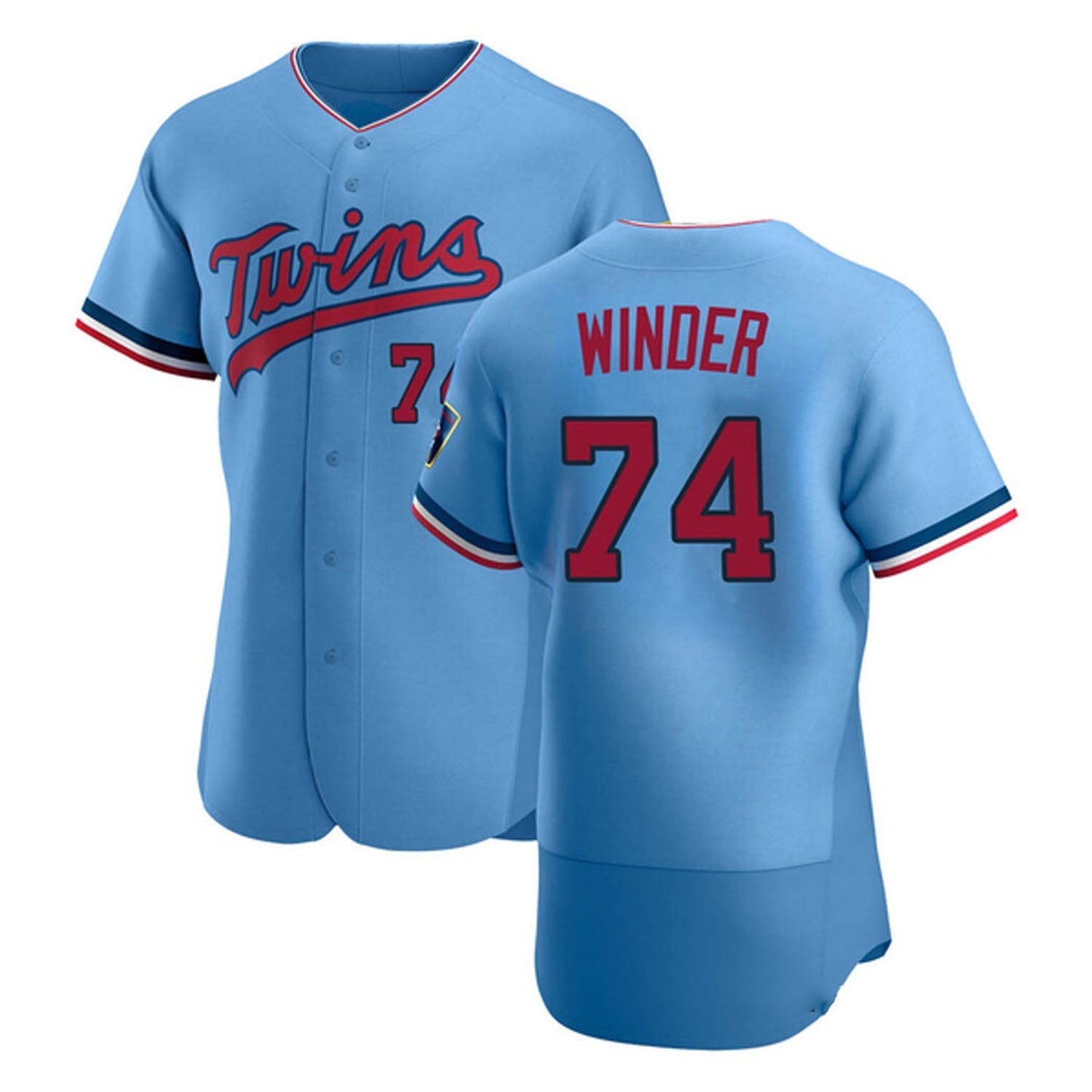Josh Winder Minnesota Twins 74 Jersey