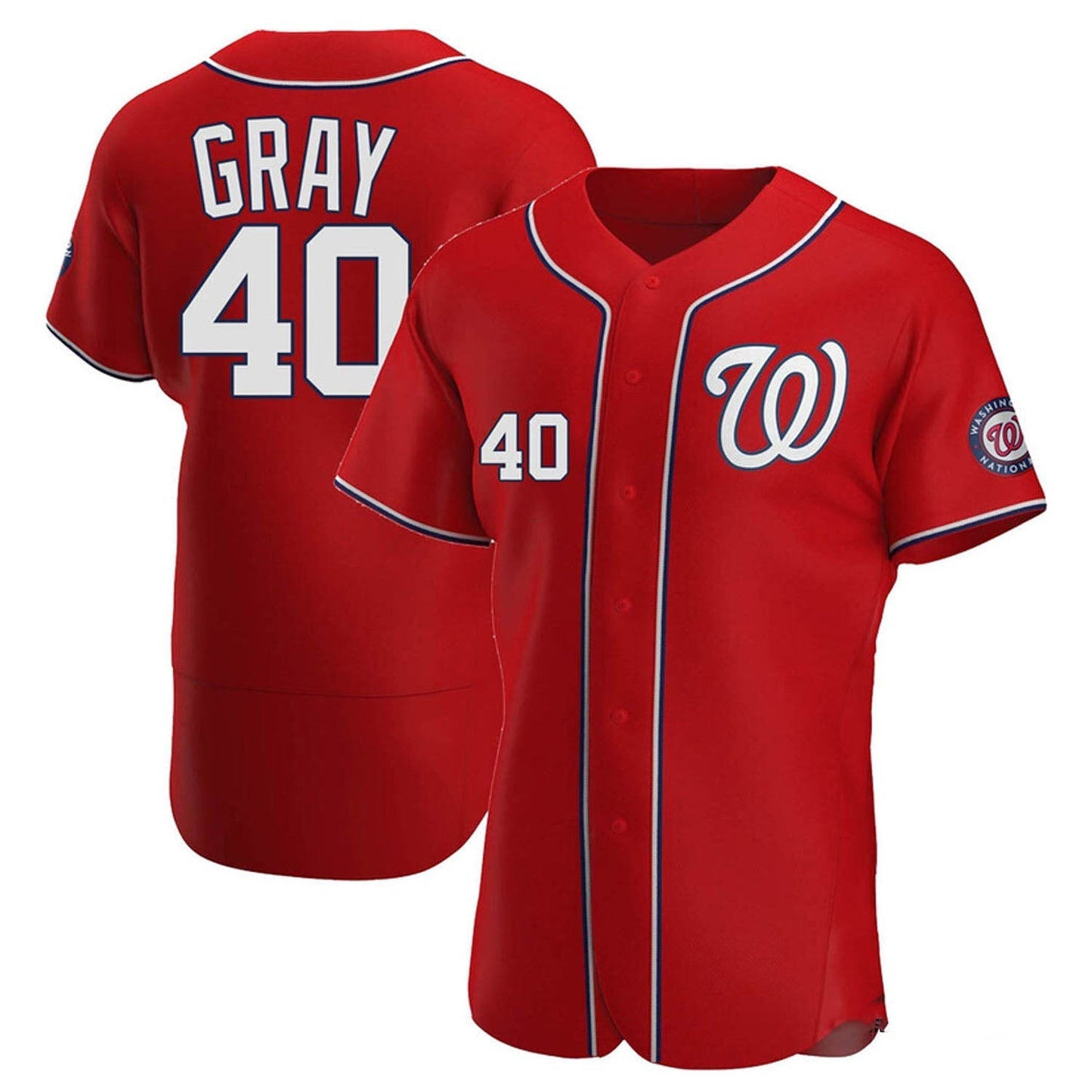 Josiah Gray Washington National 40 Jersey