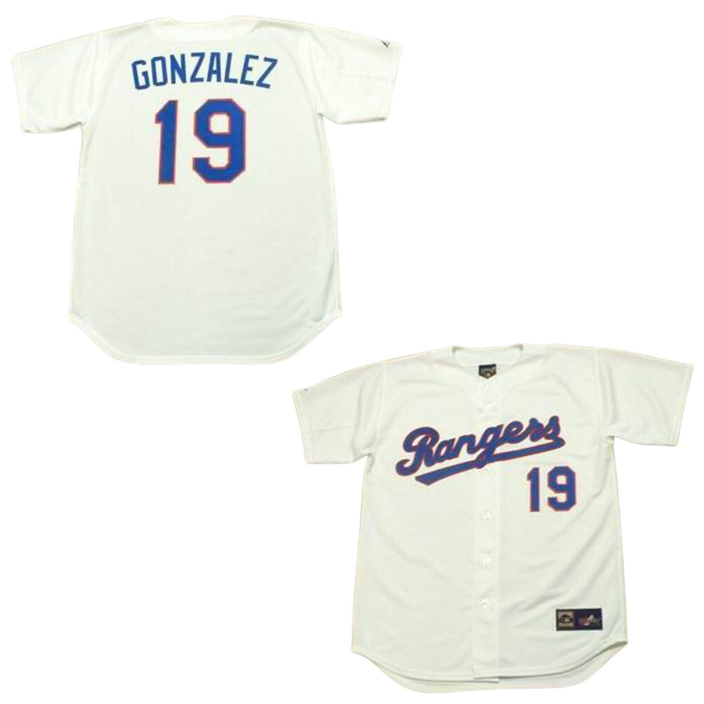 Juan Gonzalez Texas Rangers 19 Jersey