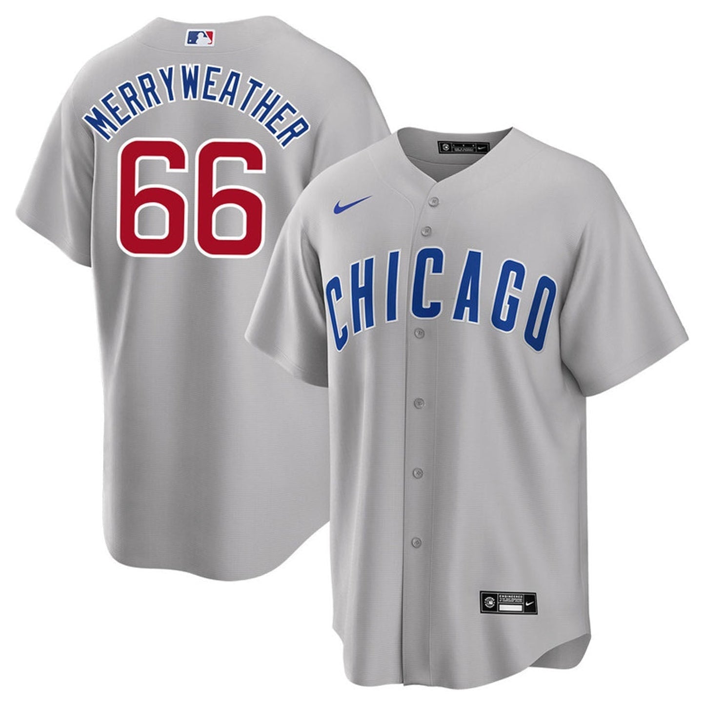 Julian Merryweather Chicago Cubs 66 Jersey