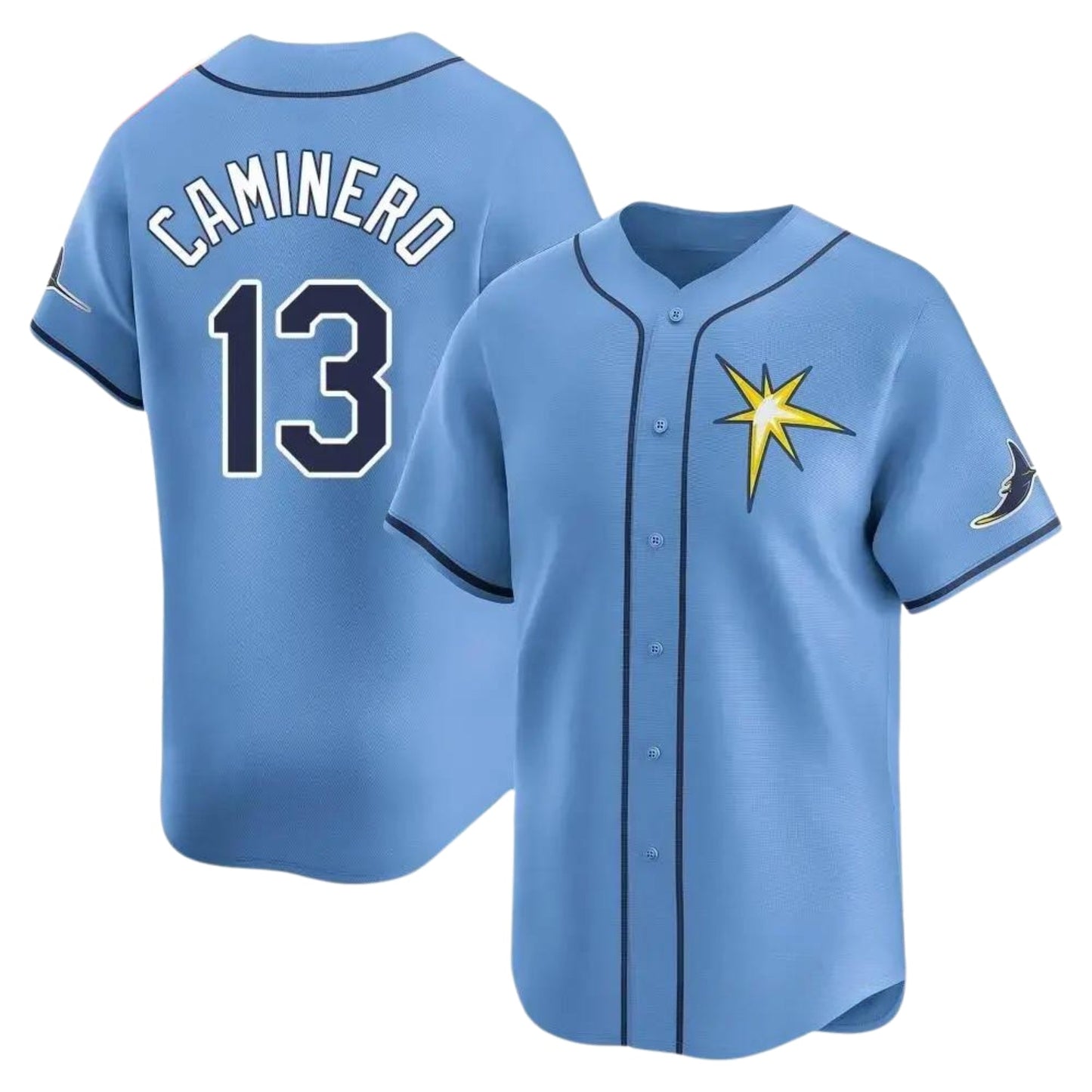 Junior Caminero Tampa Bay Rays 13 Jersey