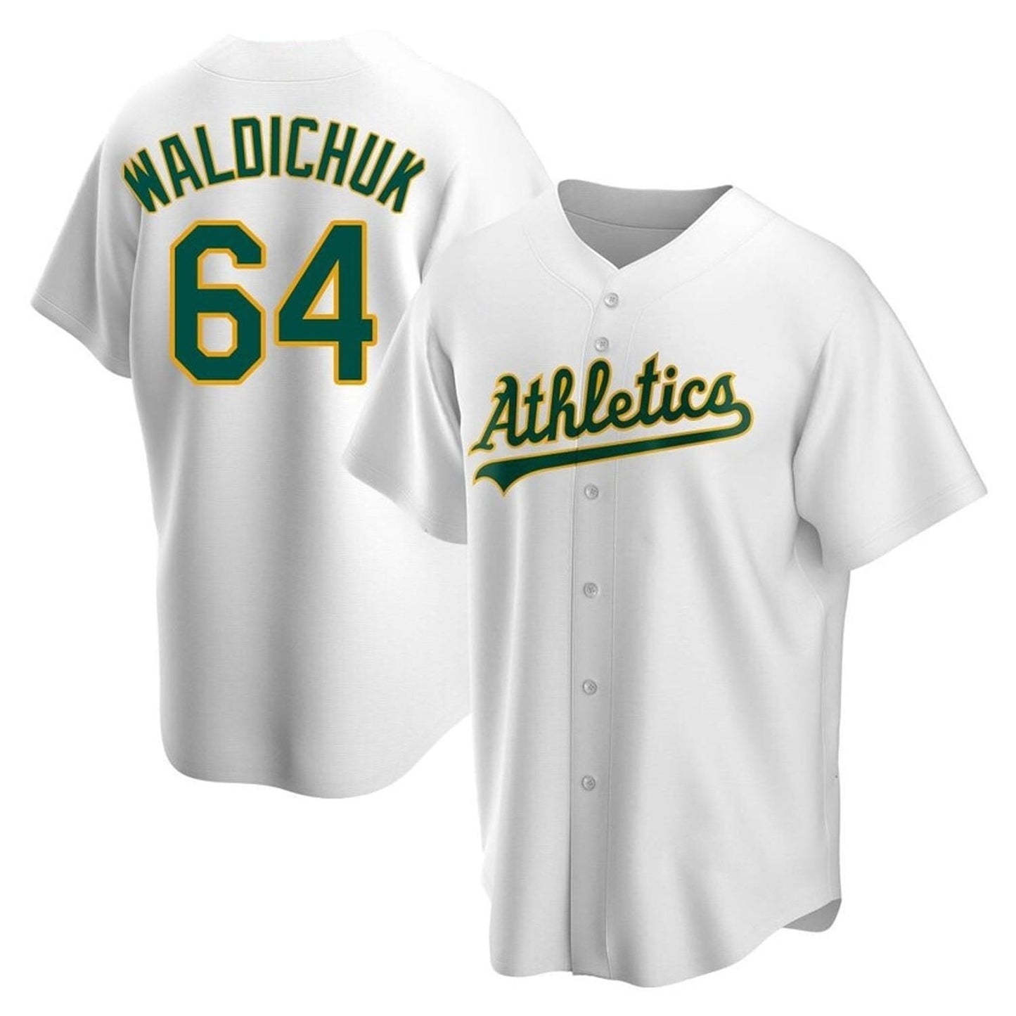 Ken Waldichuk Oakland Athletics 64 Jersey