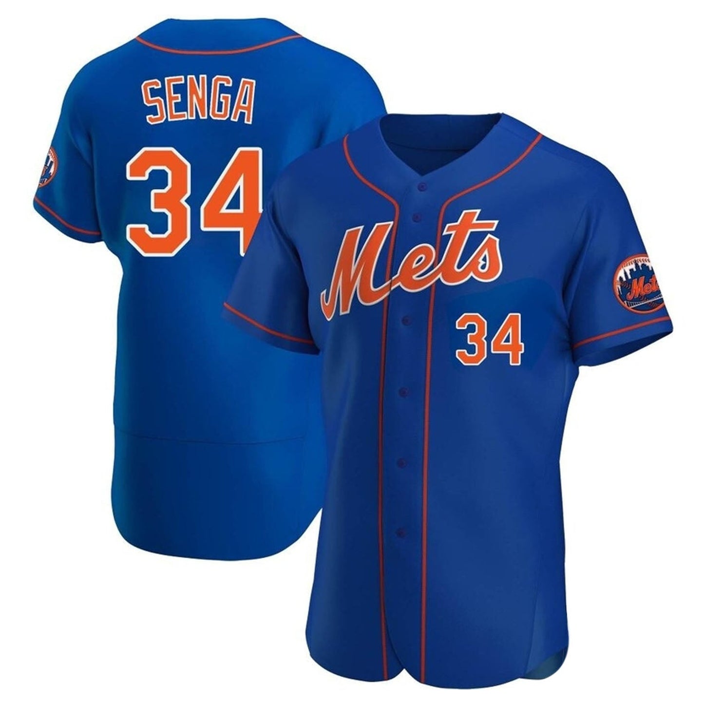 Kodai Senga New York Mets 34 Jersey