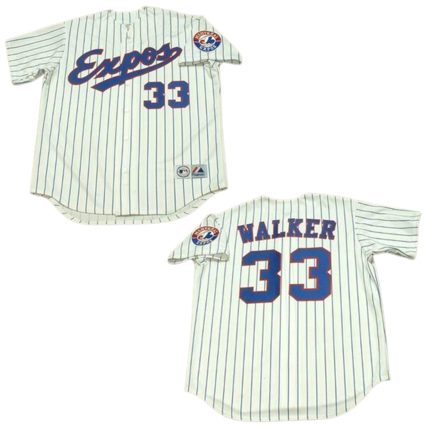Larry Walker Montreal Expos 33 Jersey