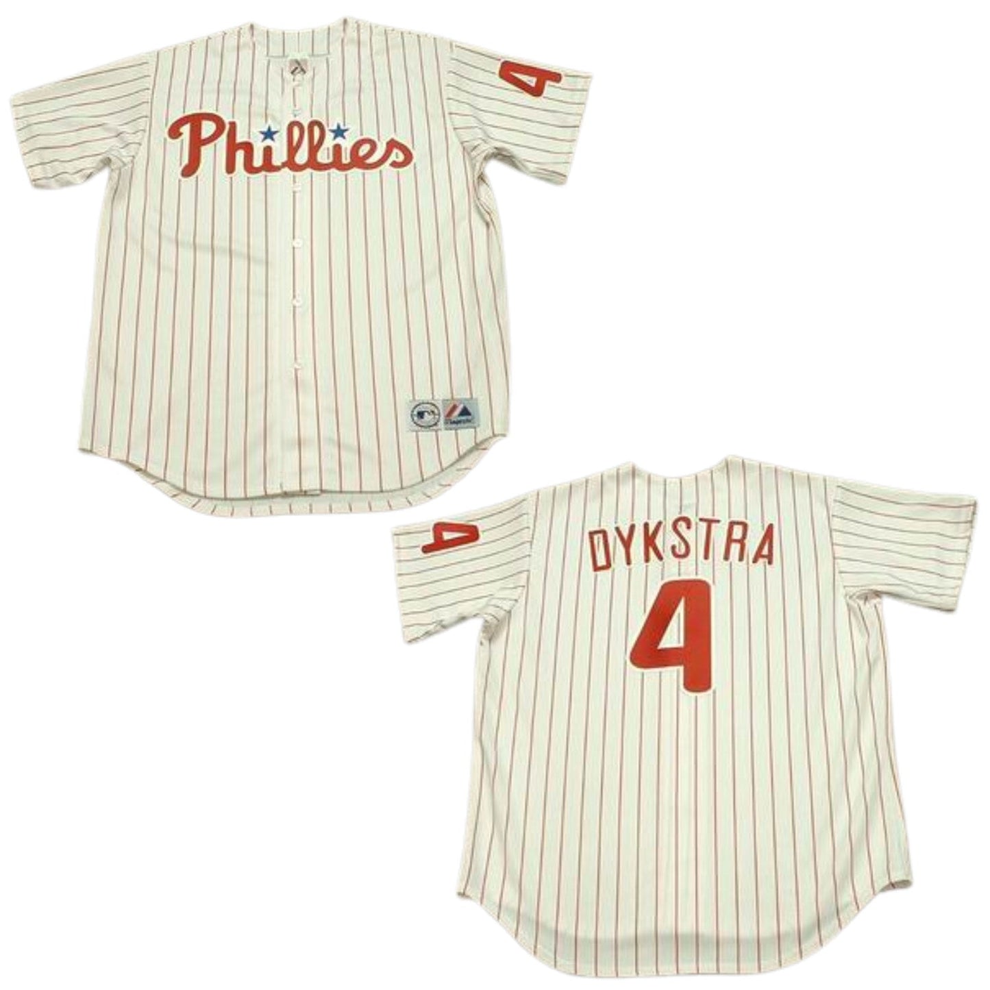 Lenny Dykstra Philadelphia Phillies 4 Jersey