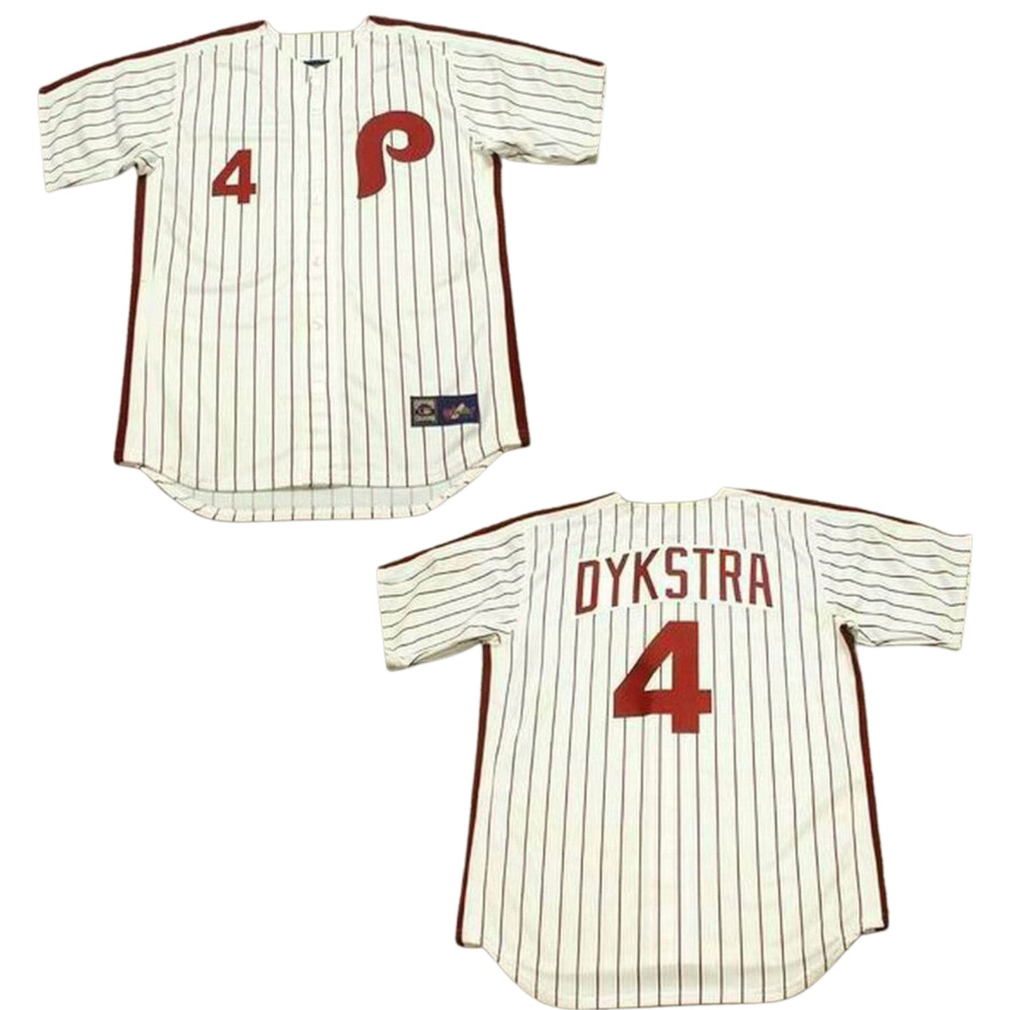 Lenny Dykstra Philadelphia Phillies 4 Jersey