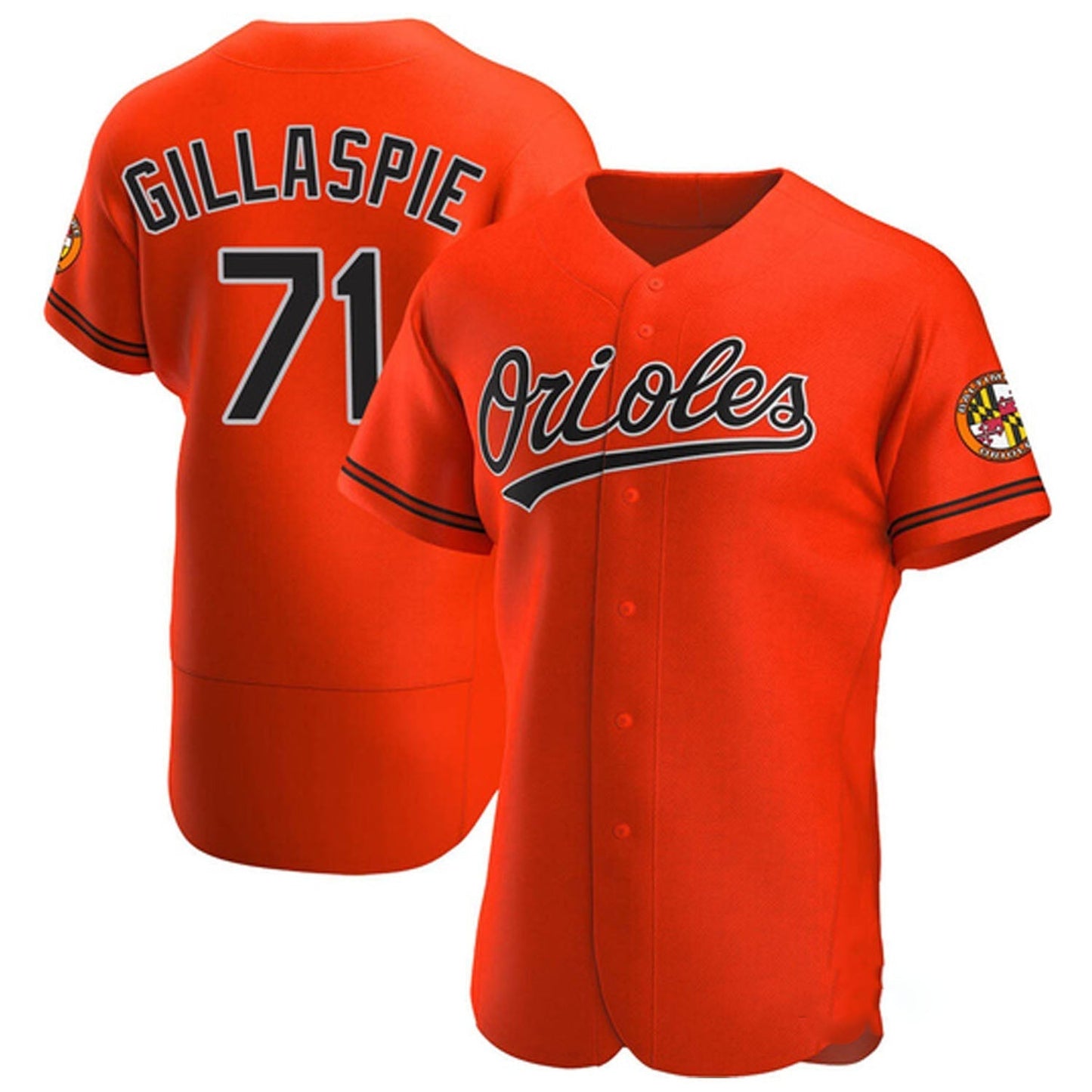 Logan Gillaspie Baltimore Orioles 71 Jersey