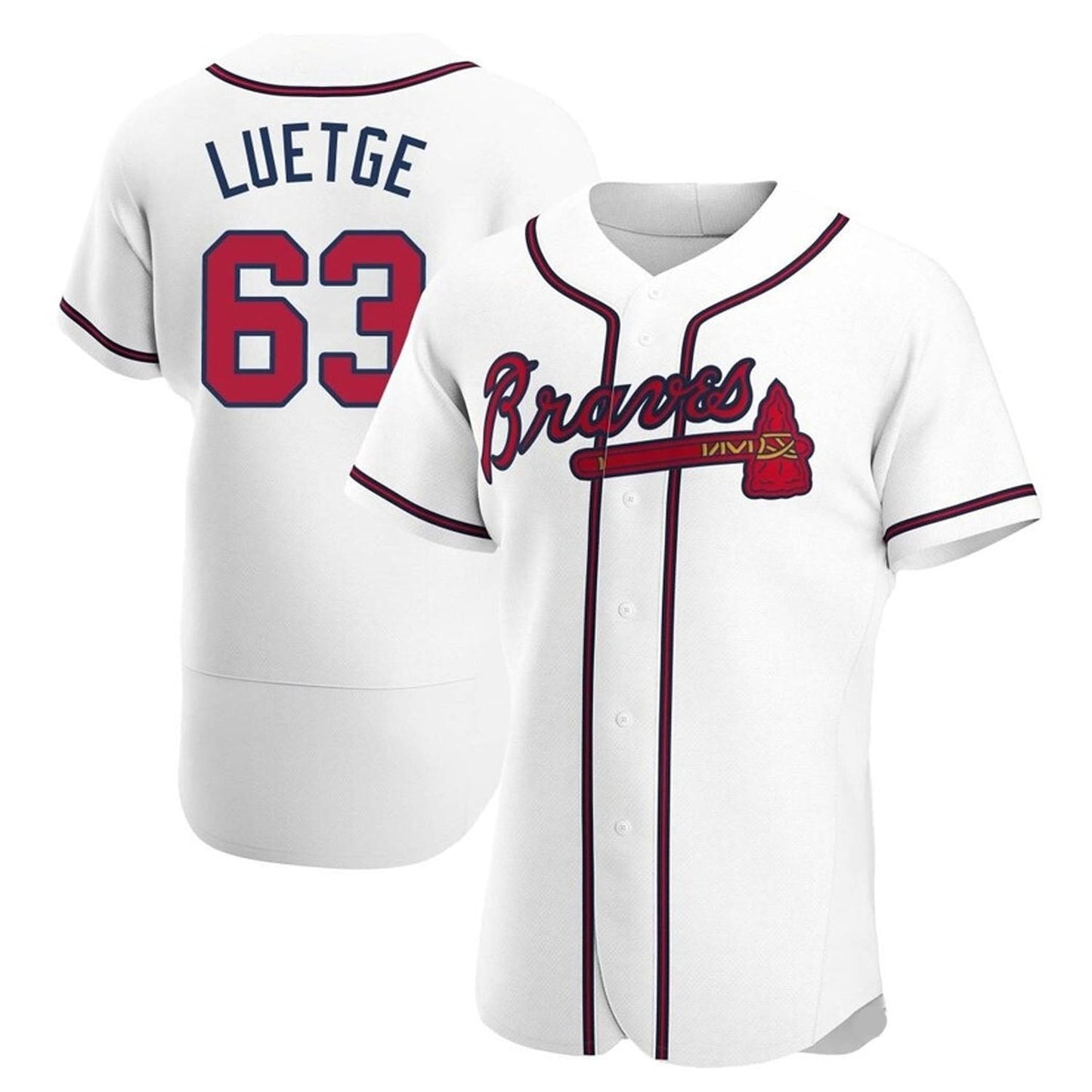 Lucas Luetge Atlanta Braves 63 Jersey