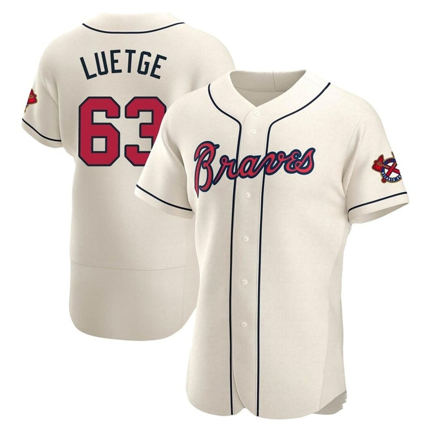 Lucas Luetge Atlanta Braves 63 Jersey