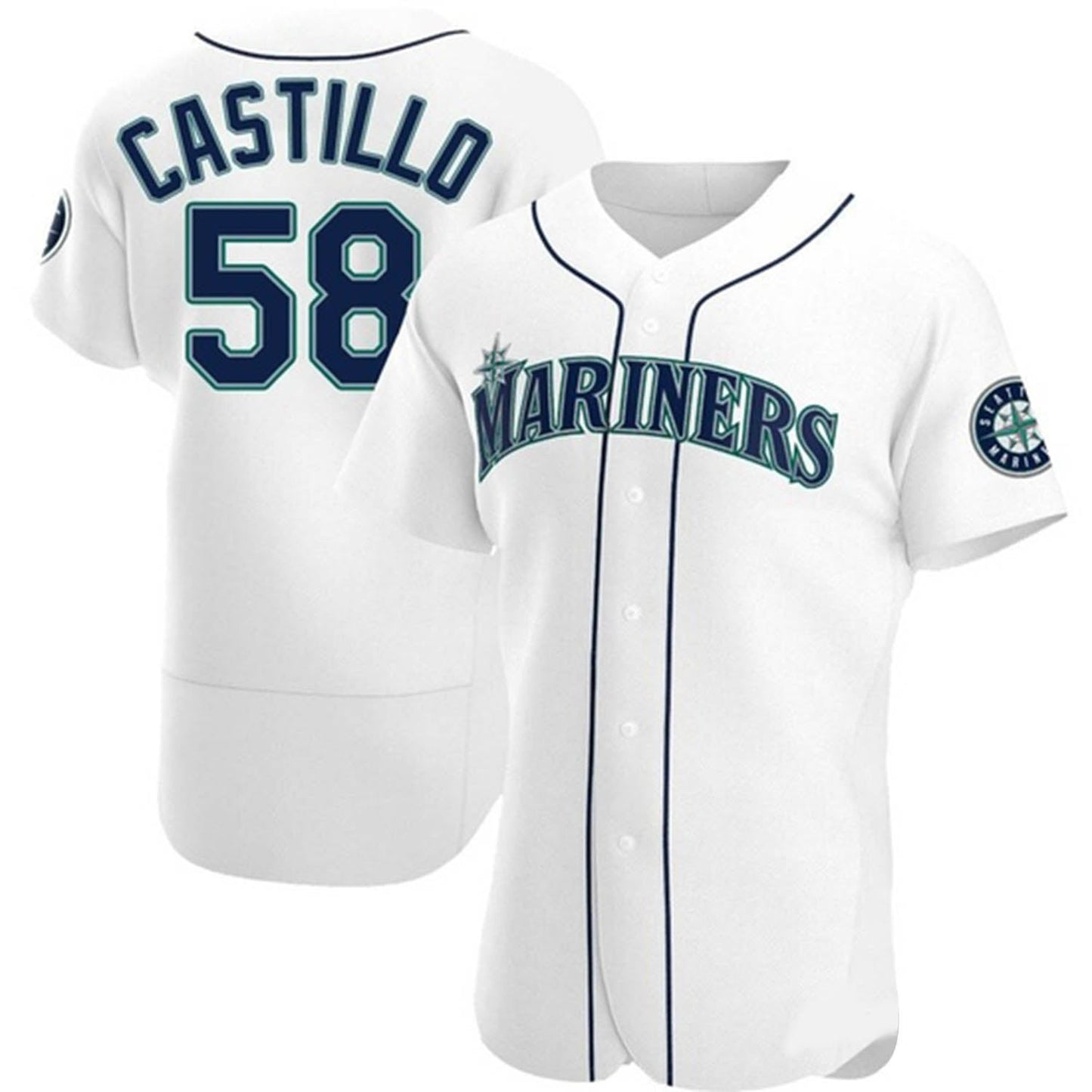 Luis Castillo Seattle Mariners 58 Jersey
