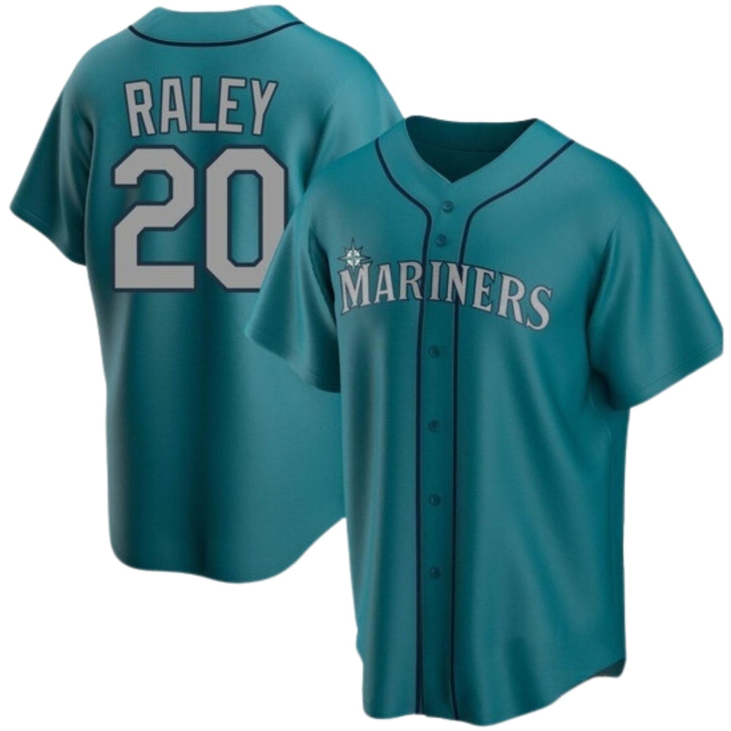 Luke Raley Seattle Mariners 20 Jersey