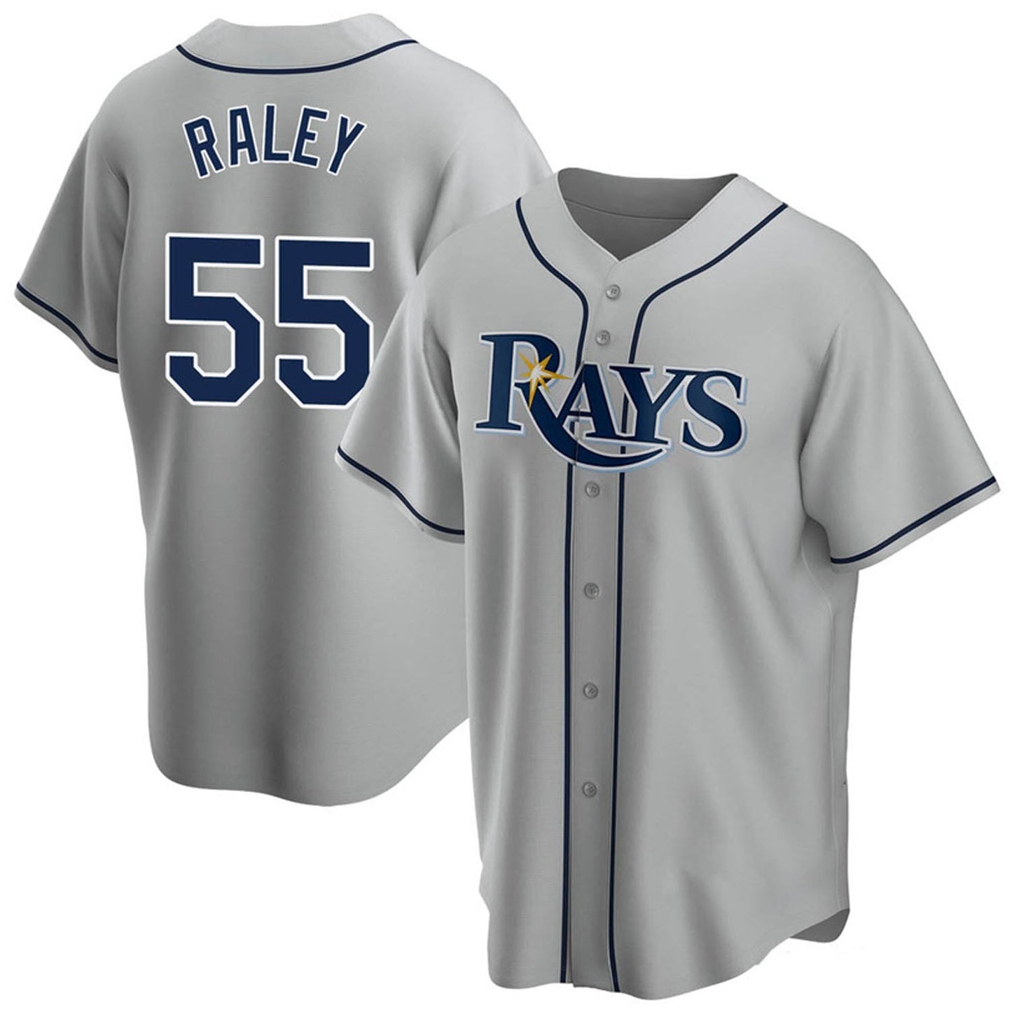 Luke Raley Tampa Bay Rays 55 Jersey