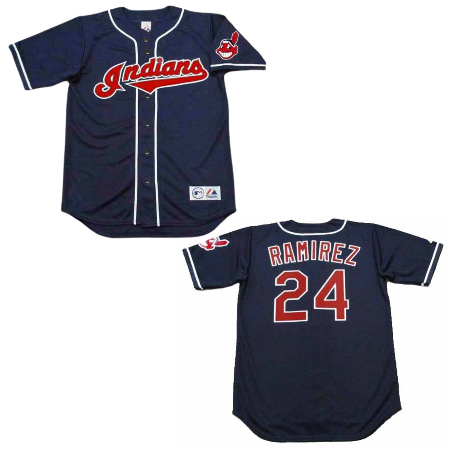Manny Ramirez Cleveland Indians 24 Jersey