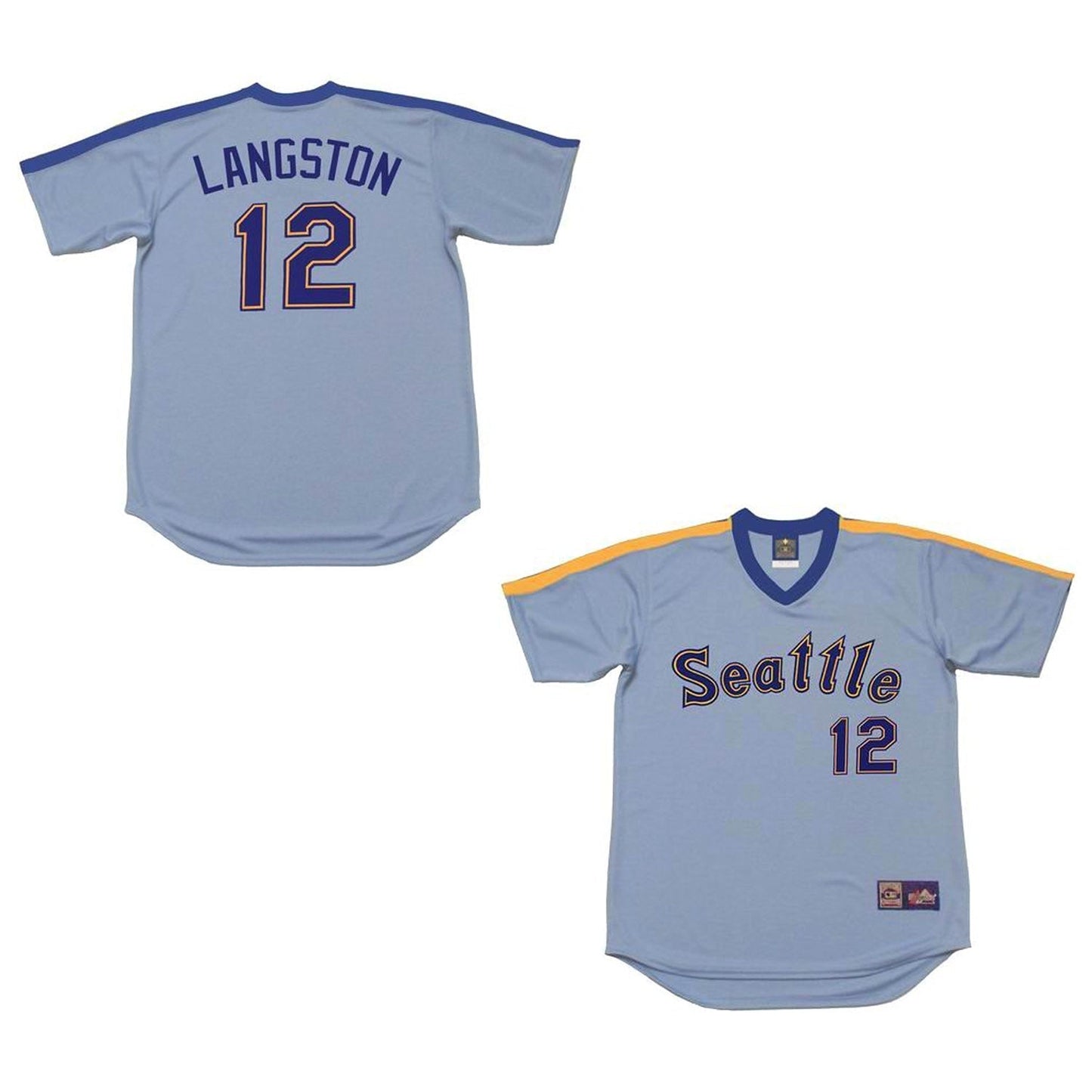 Mark Langston Seattle Mariners 12 Jersey
