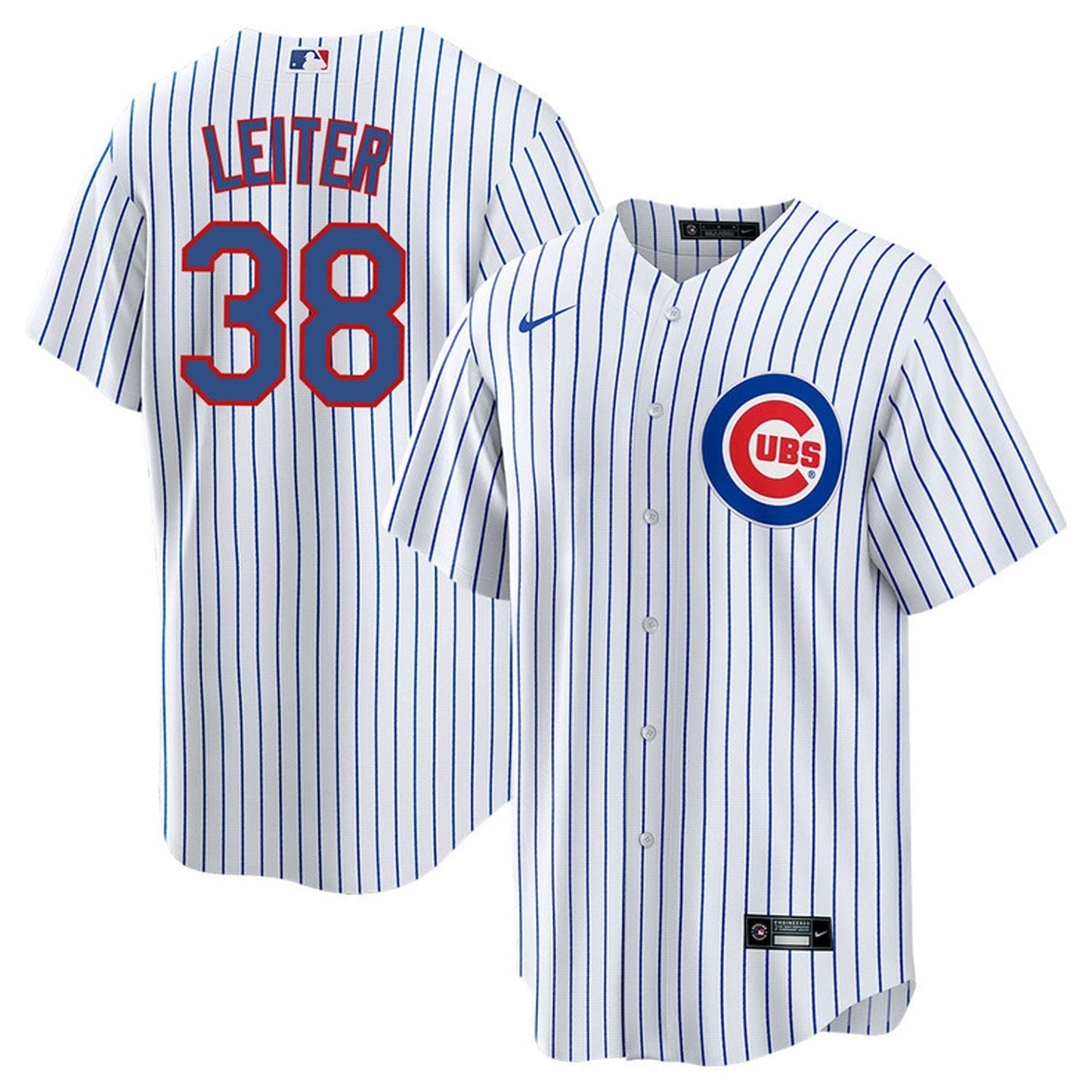 Mark Leiter Jr. Chicago Cubs 38 Jersey