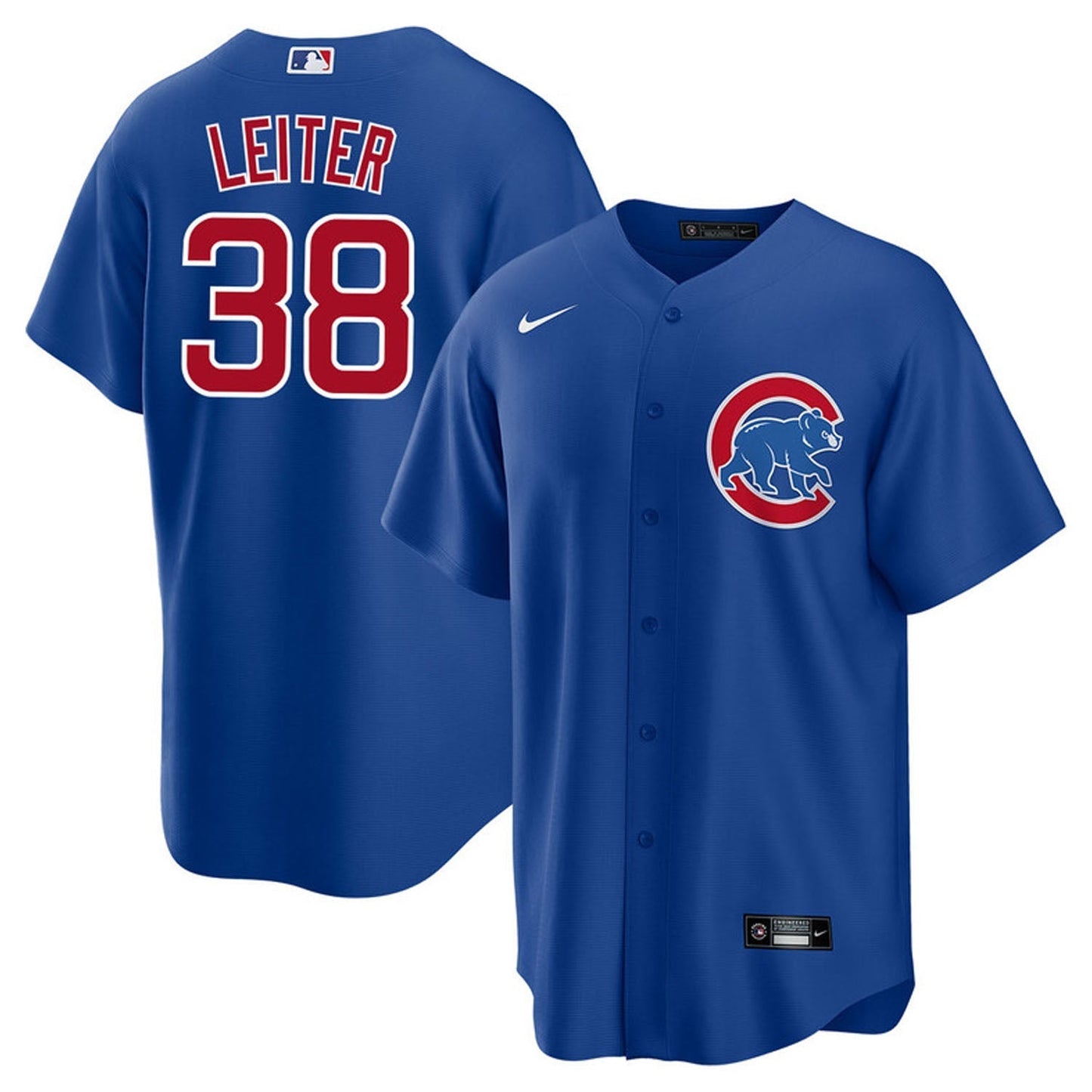 Mark Leiter Jr. Chicago Cubs 38 Jersey
