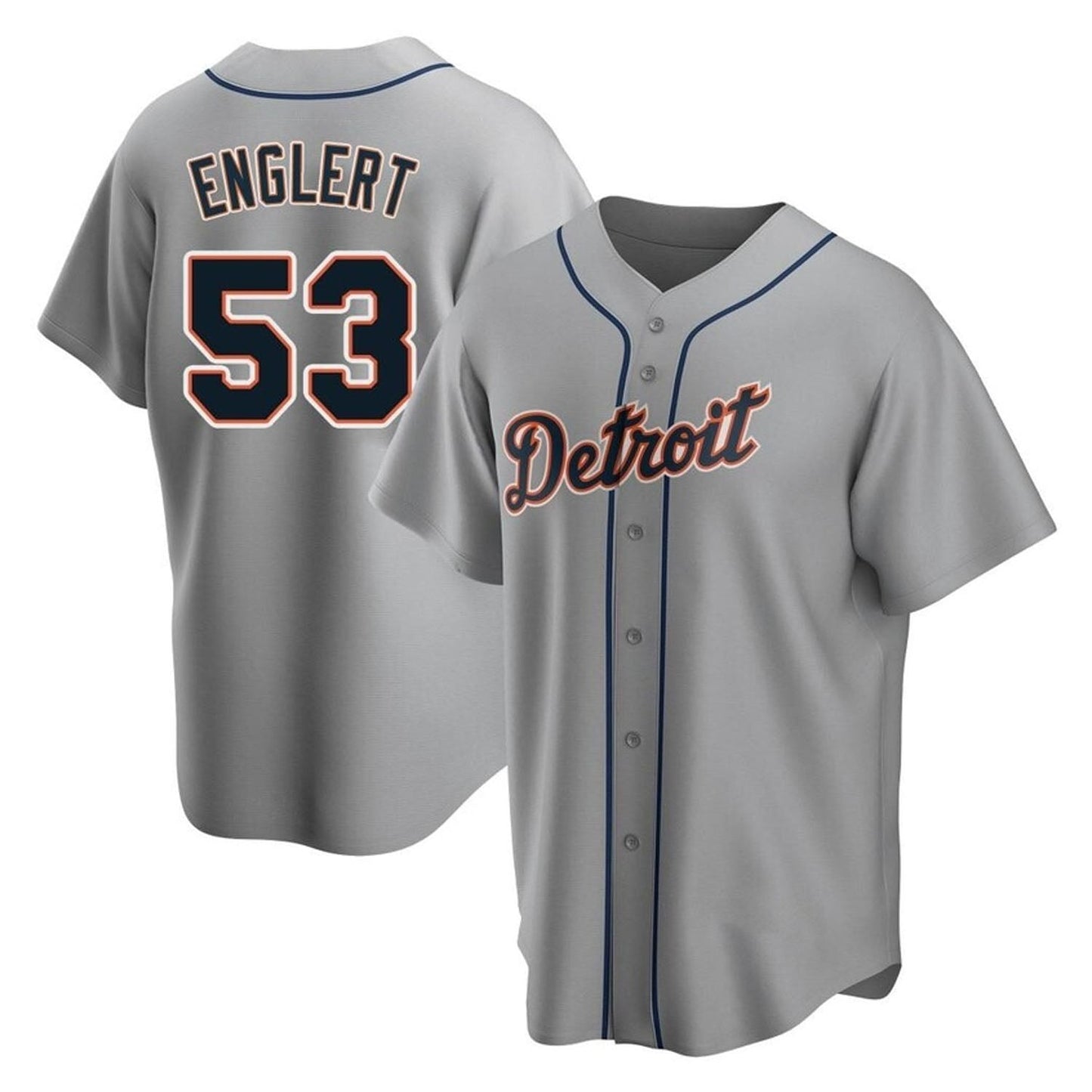 Mason Englert Detroit Tigers 53 Jersey