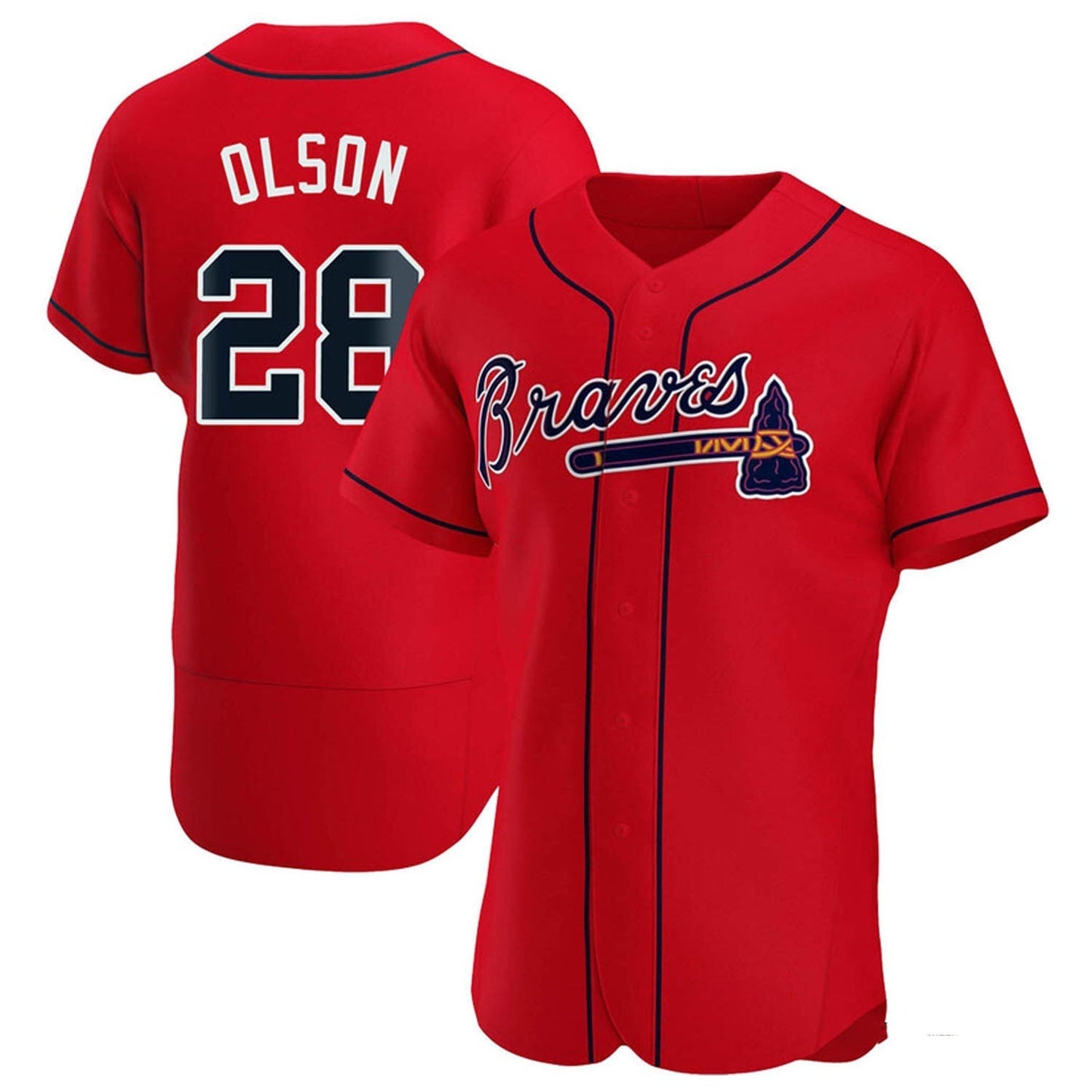 Matt Olson Atlanta Braves 28 Jersey
