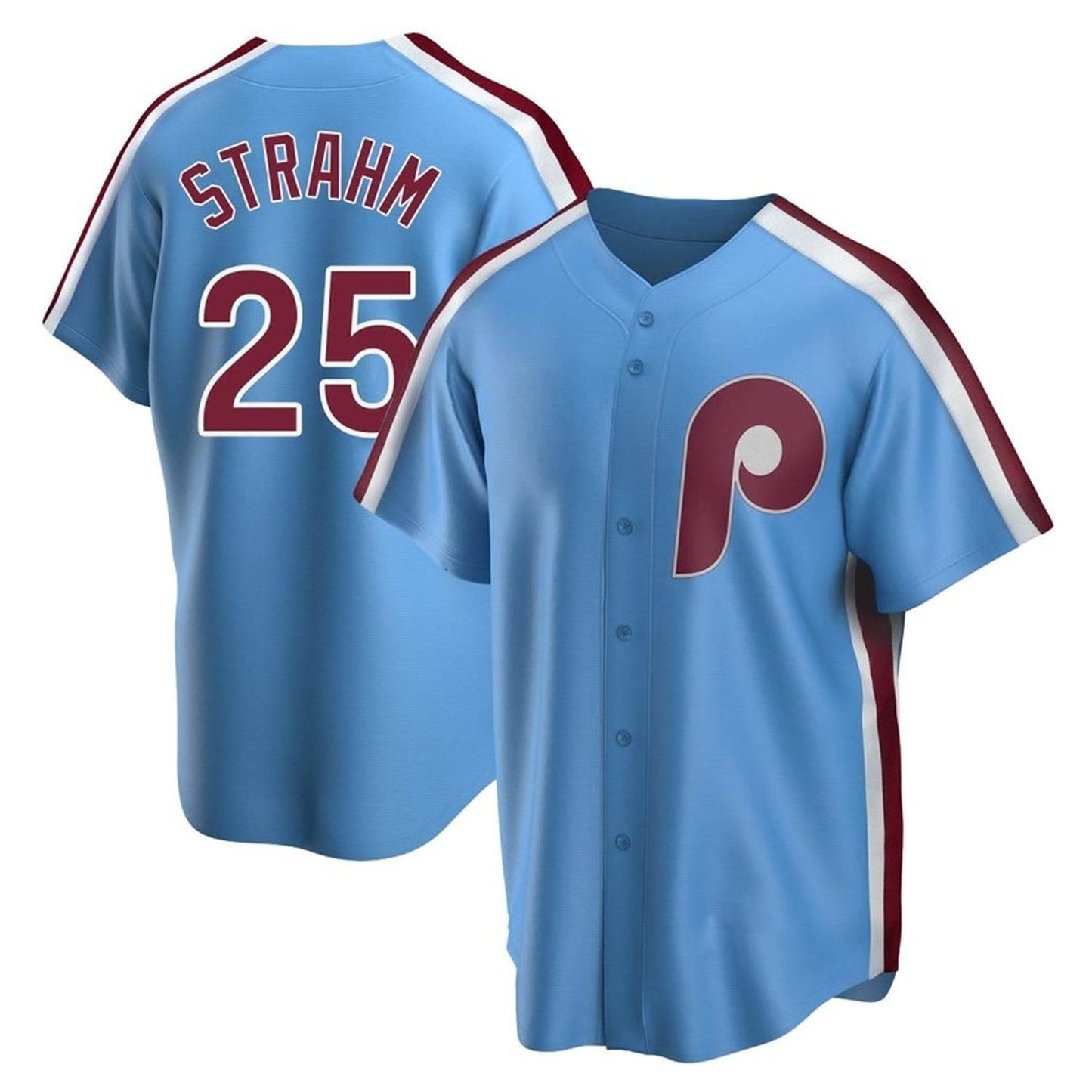 Matt Strahm Philadelphia Phillies 25 Jersey